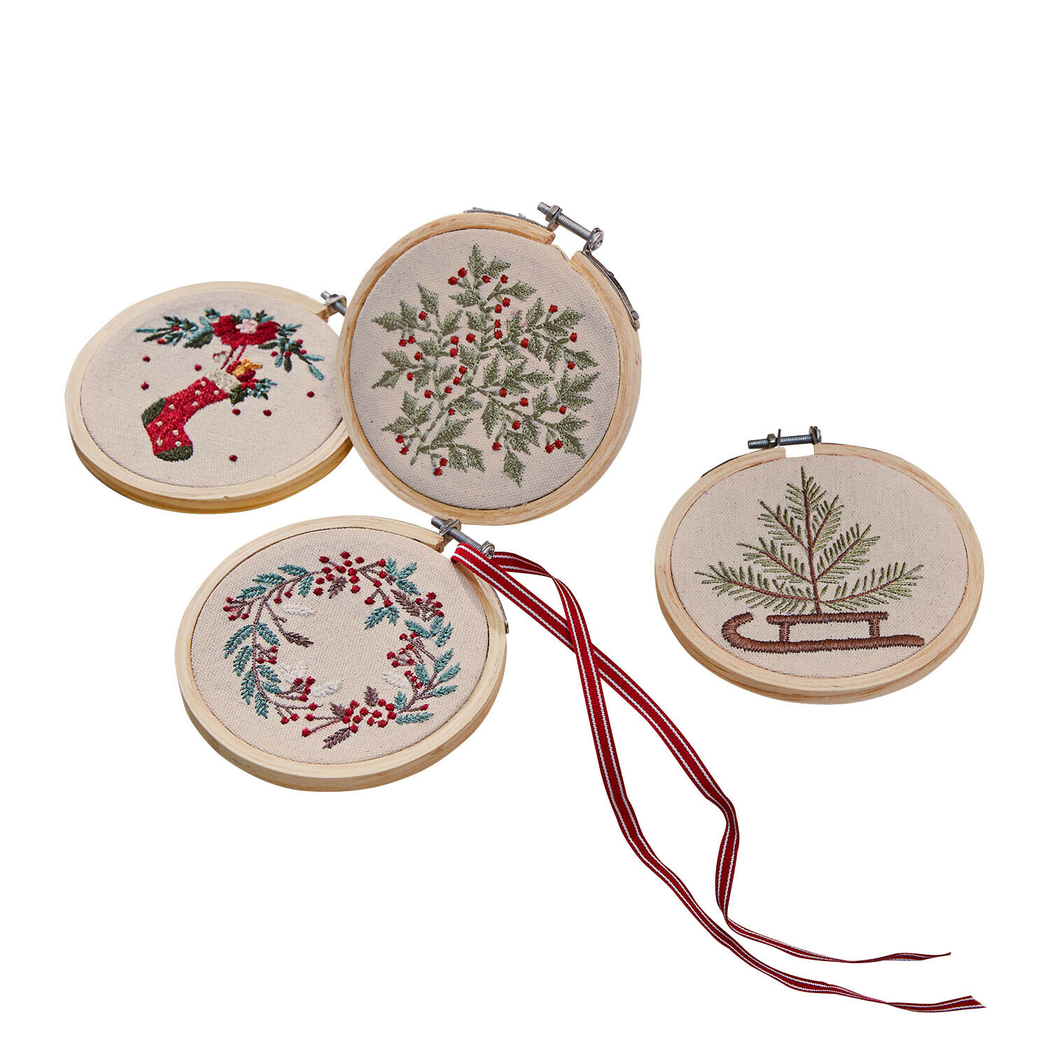 Set de 4 colgantes Seravas