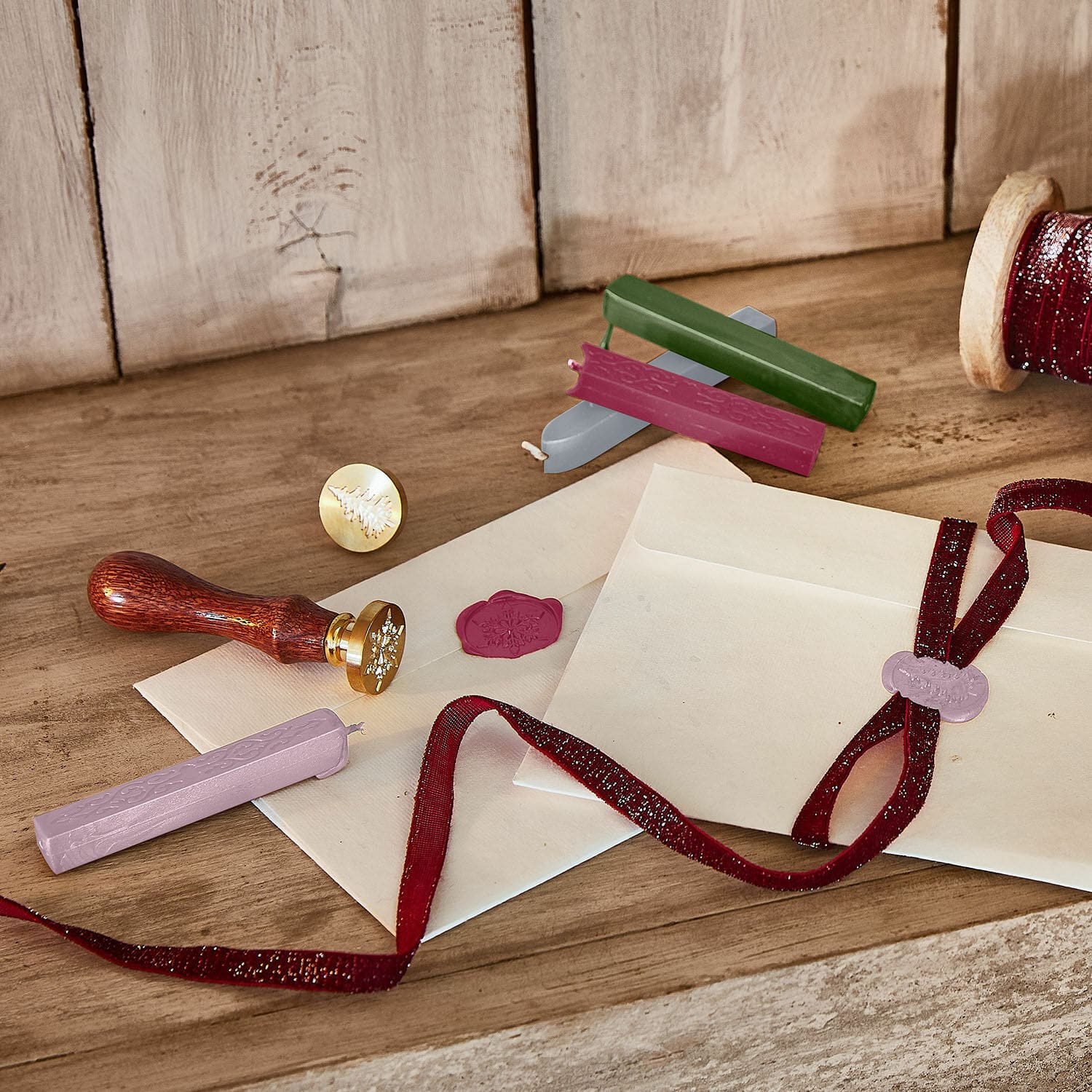 Set de 12 ceras de lacre Movique