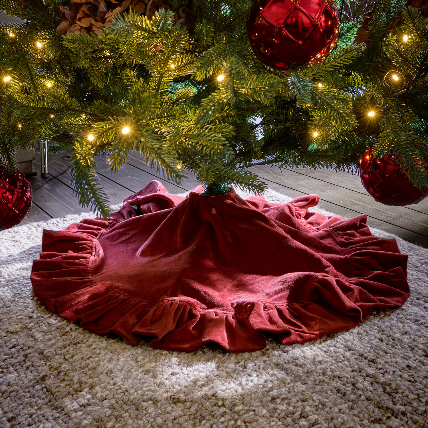 Cubrepie para árbol de Navidad Marvielle