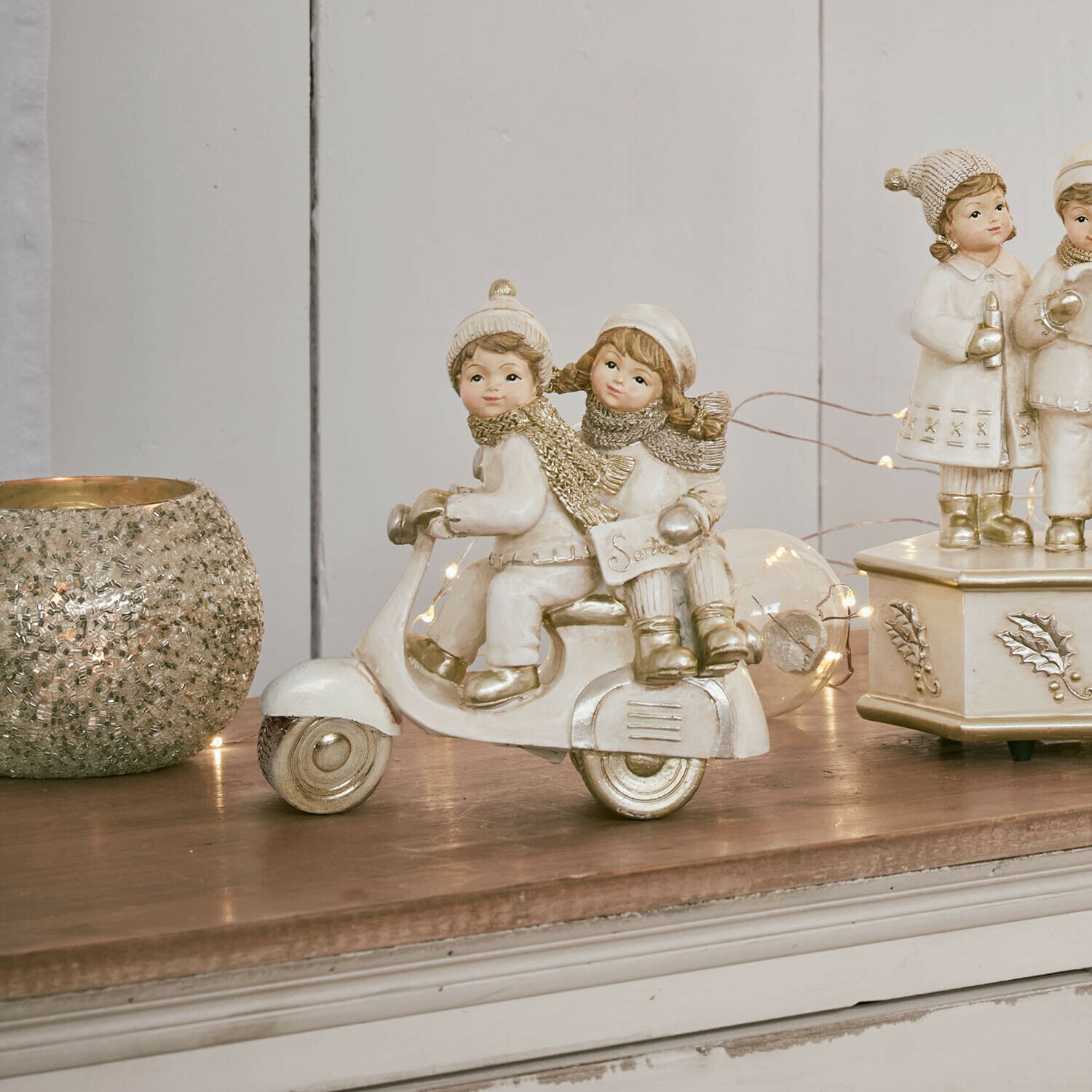 Figura decorativa con patinete Maisonpetite