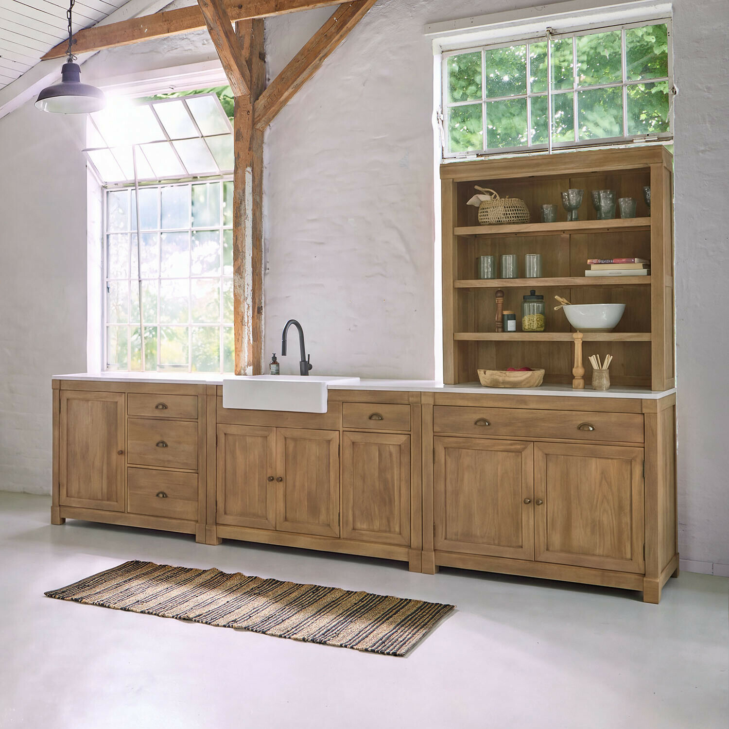Set de 4 módulos de cocina Millhaven