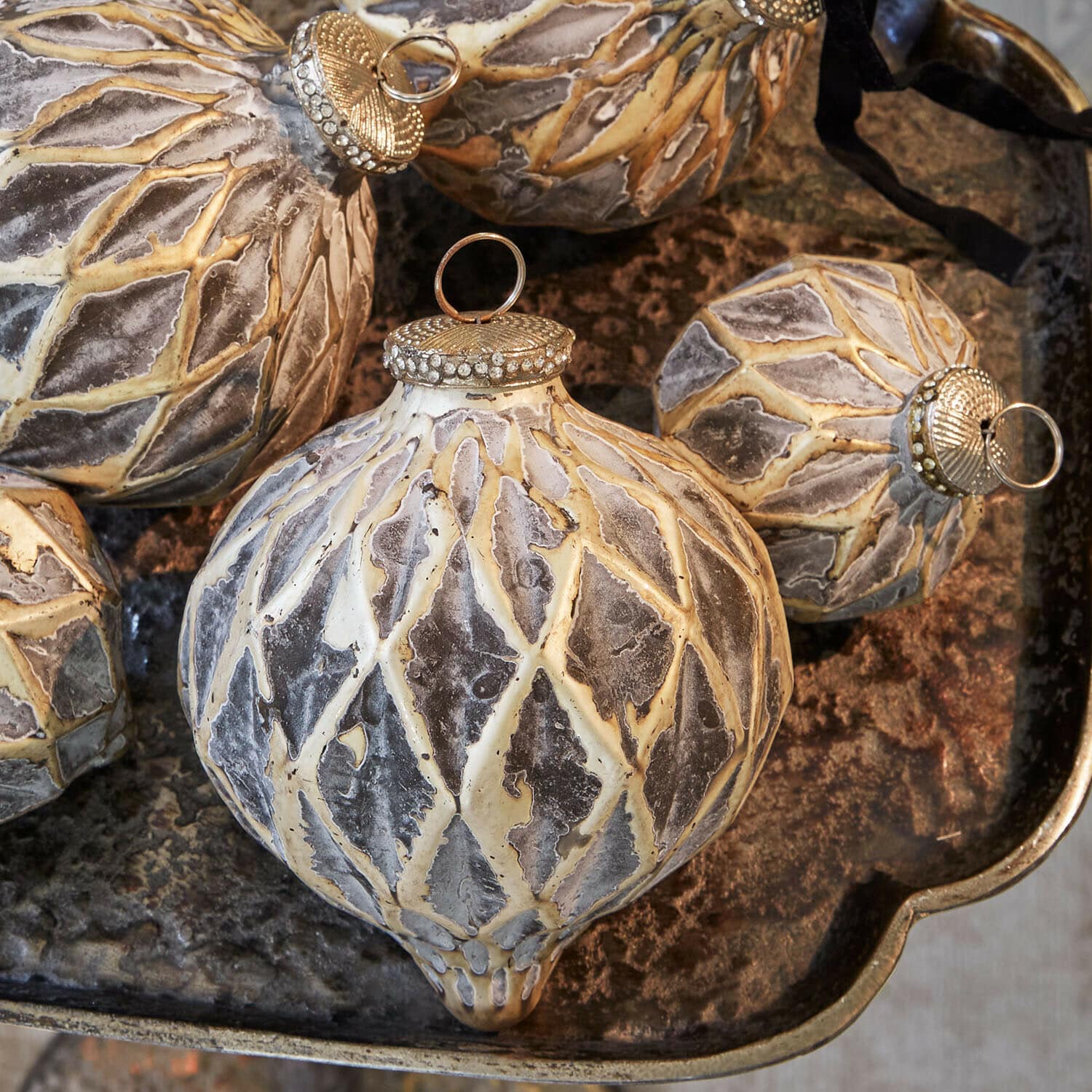 Set de 6 bolas de Navidad Lunagh