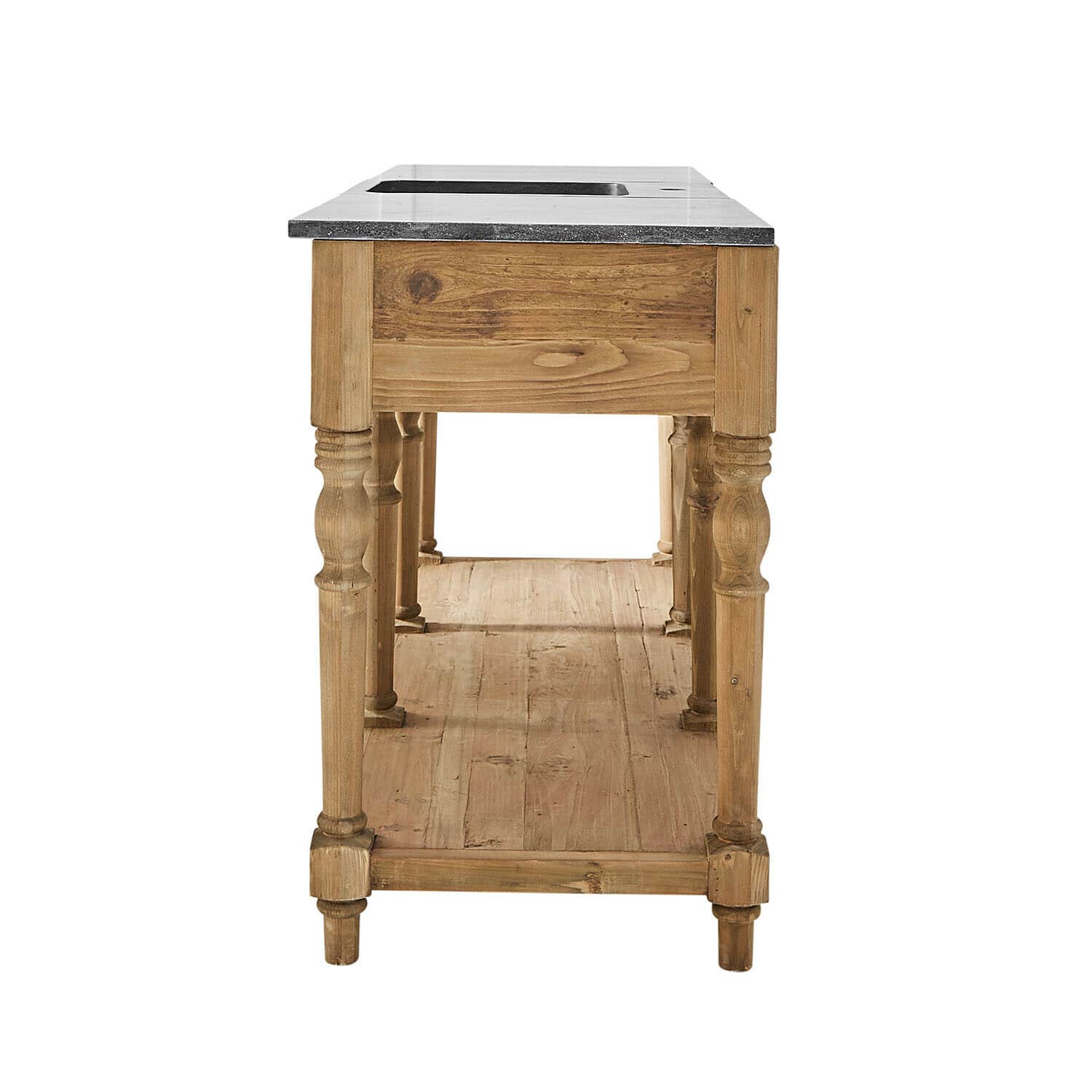 Mueble de cocina con fregadero Bergenfield