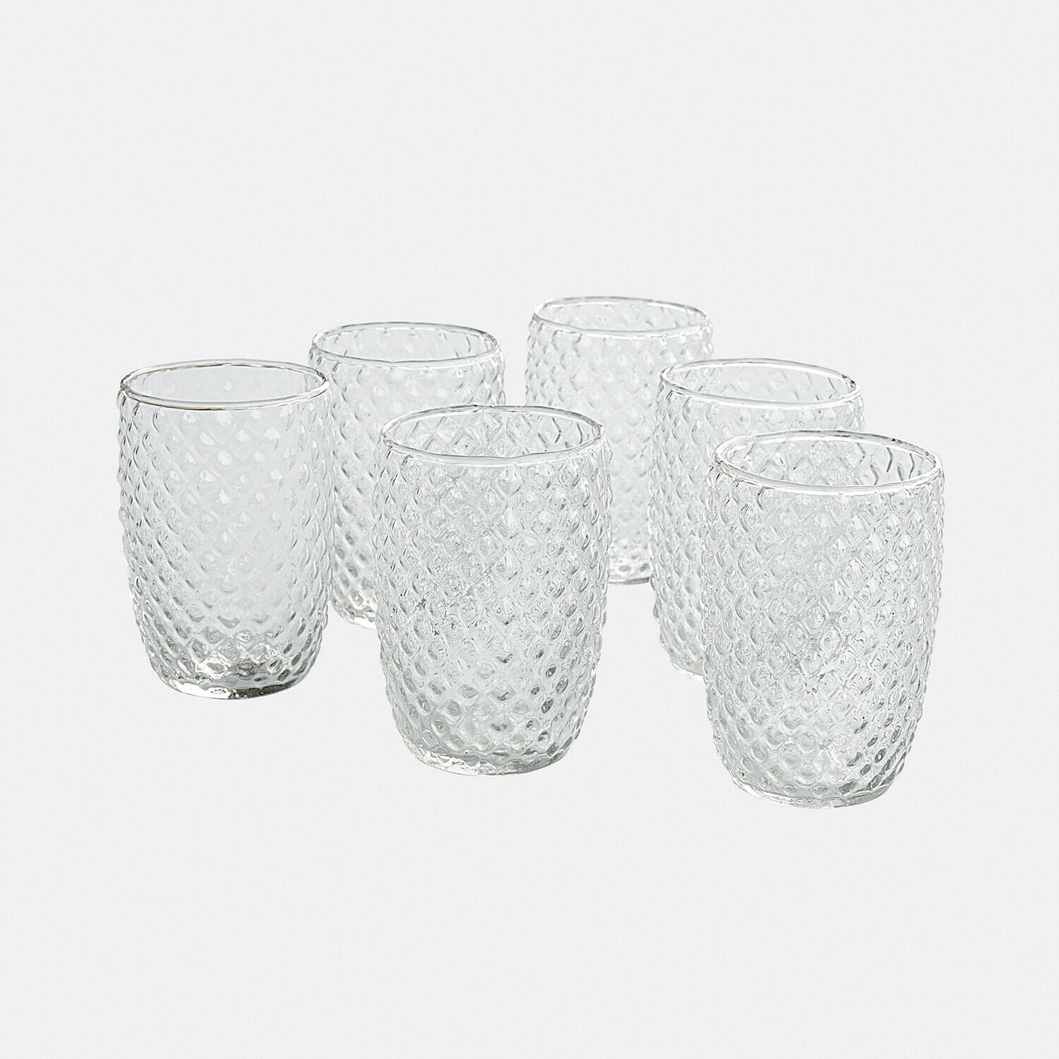 Set de 6 vasos Ivorias