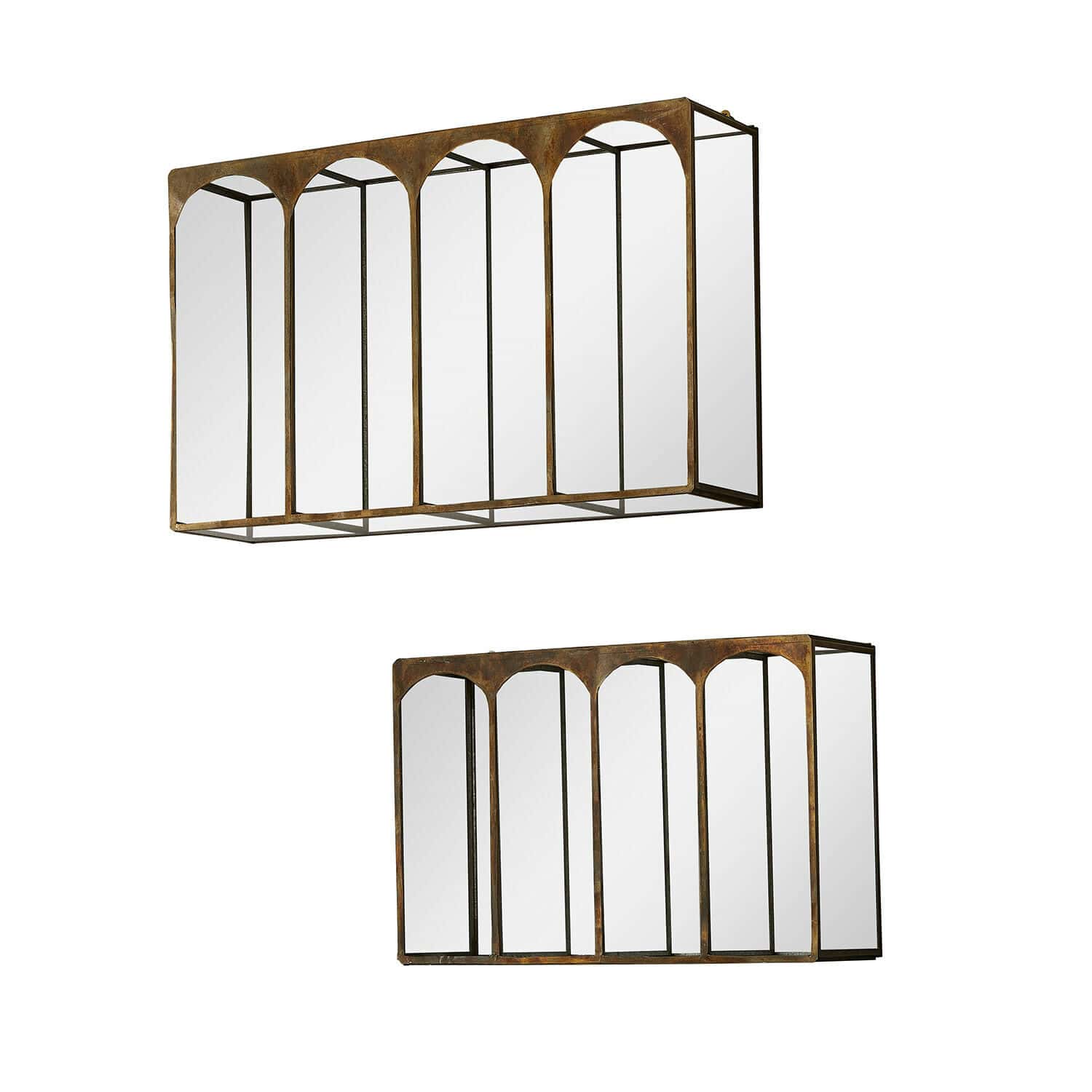 Set de 2 estantes de pared Jaelani