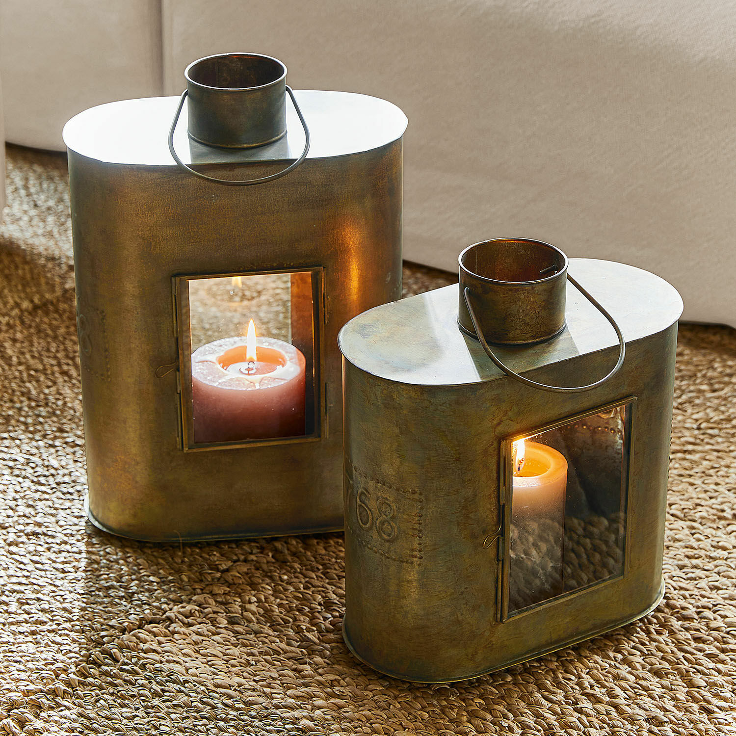 Set de 2 faroles Gemaingoutte