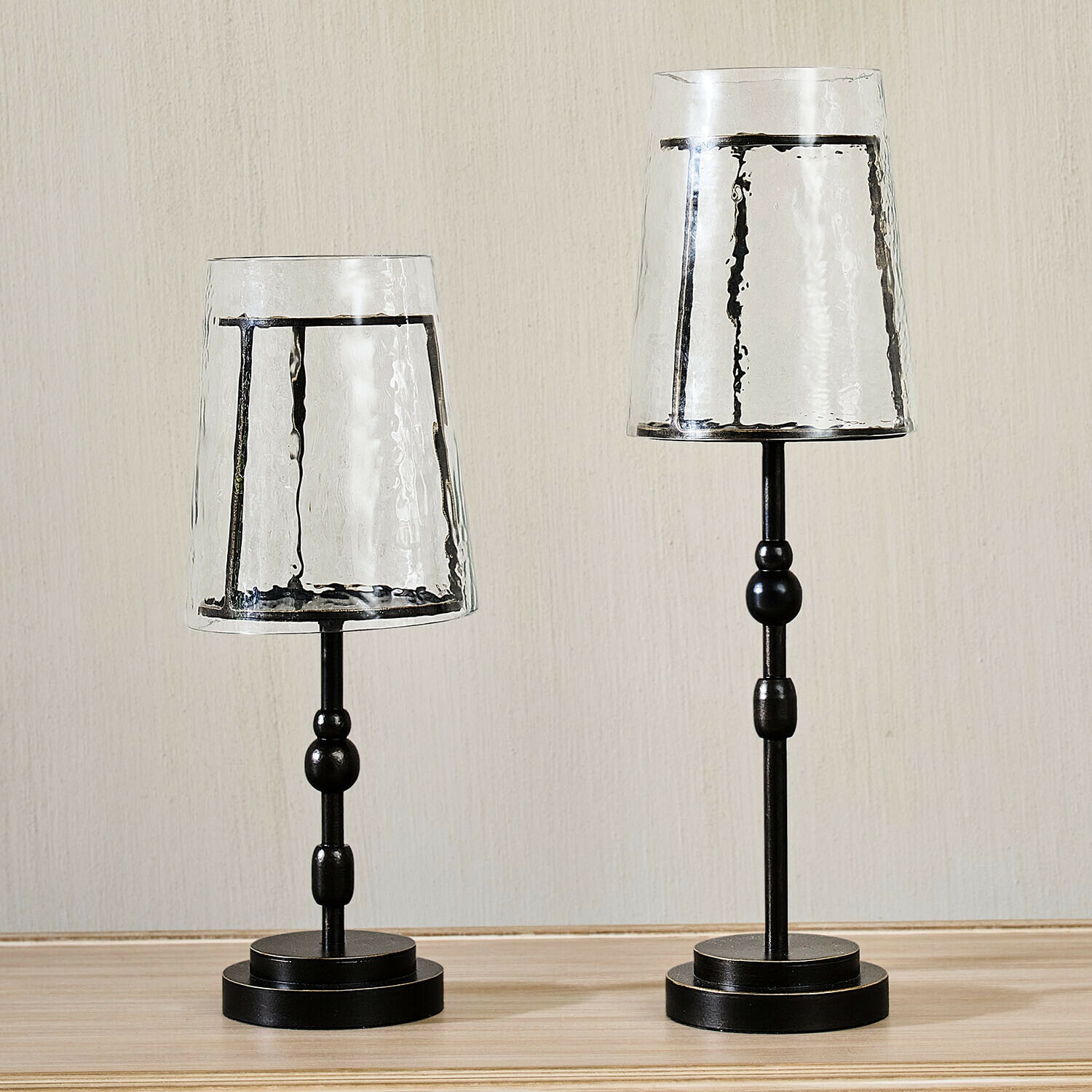 Set de 2 candeleros Hartcliff