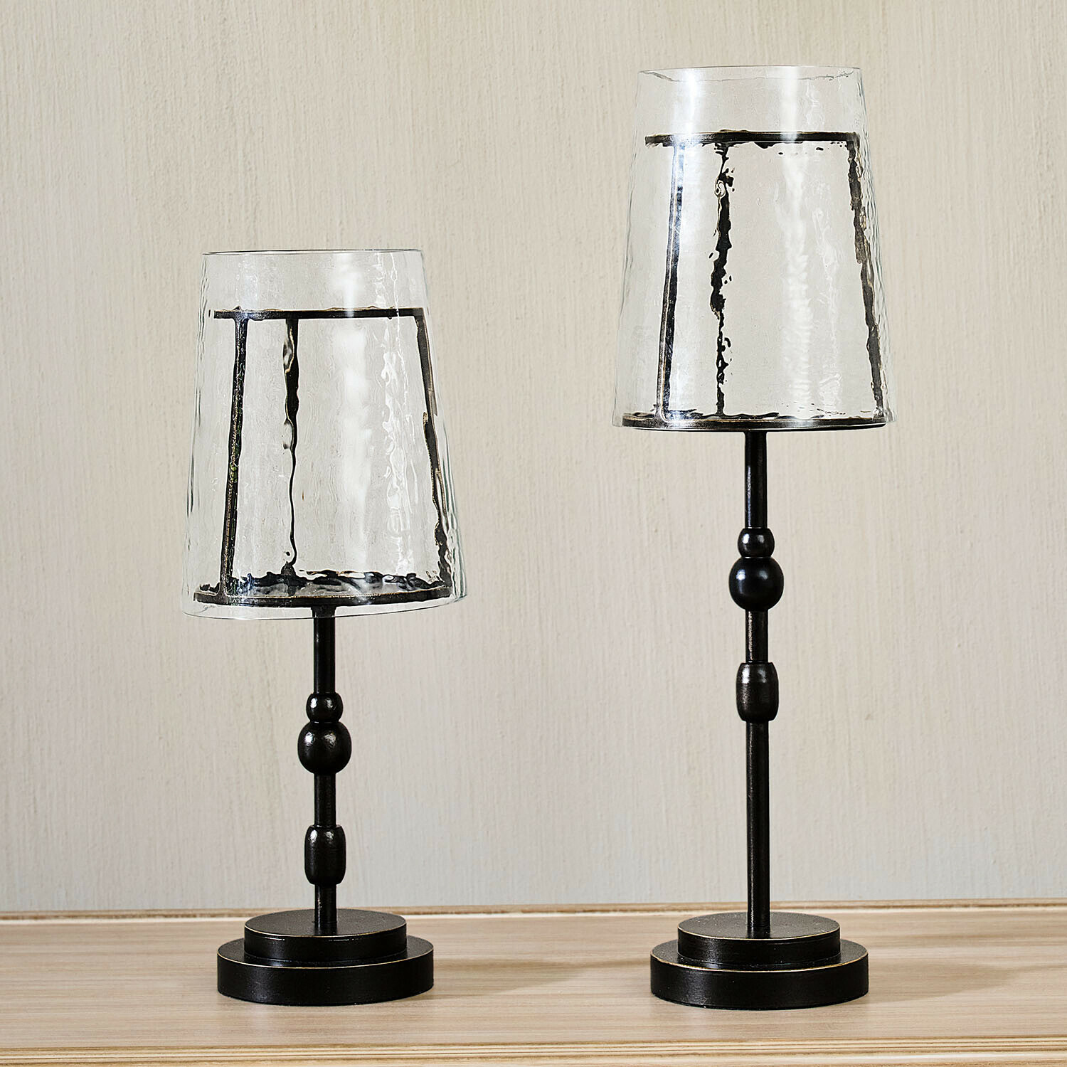 Set de 2 candeleros Hartcliff