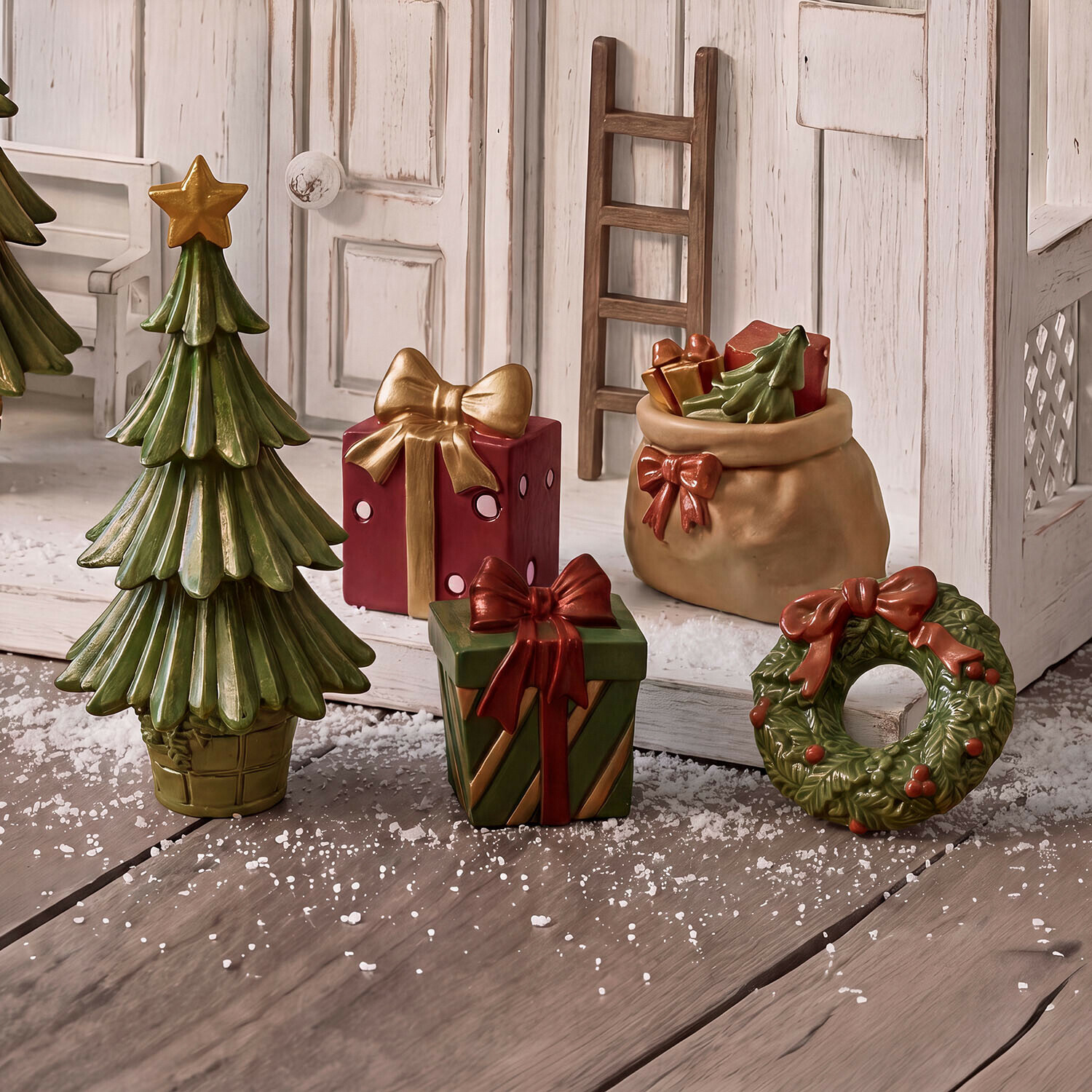 Set de 5 adornos navideños Nuuksi Set de 5 adornos navideños Nuuksi