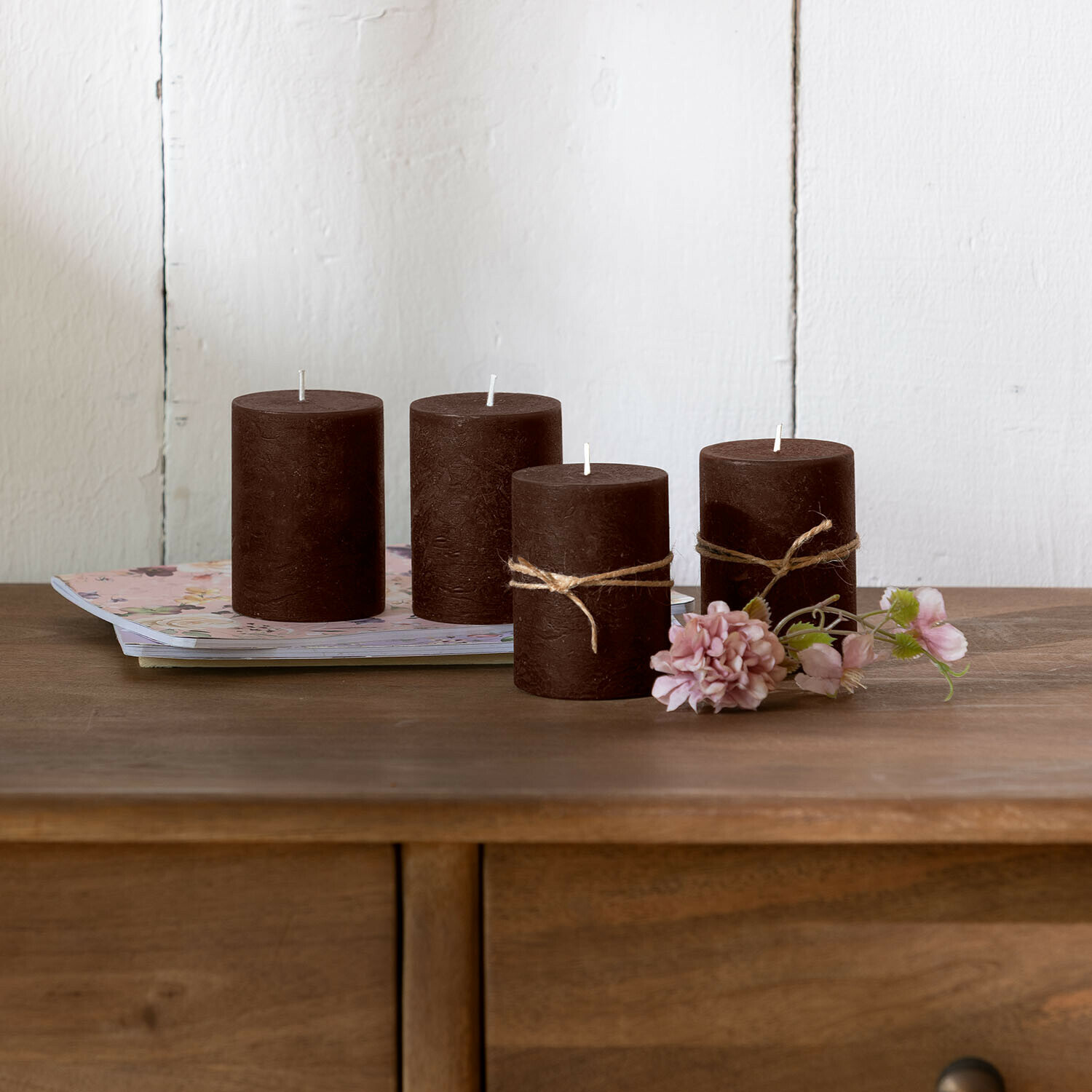 Set de 4 velas Virrans