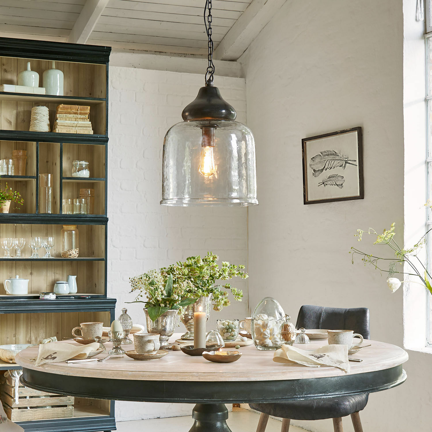 Lámpara colgante Walderton