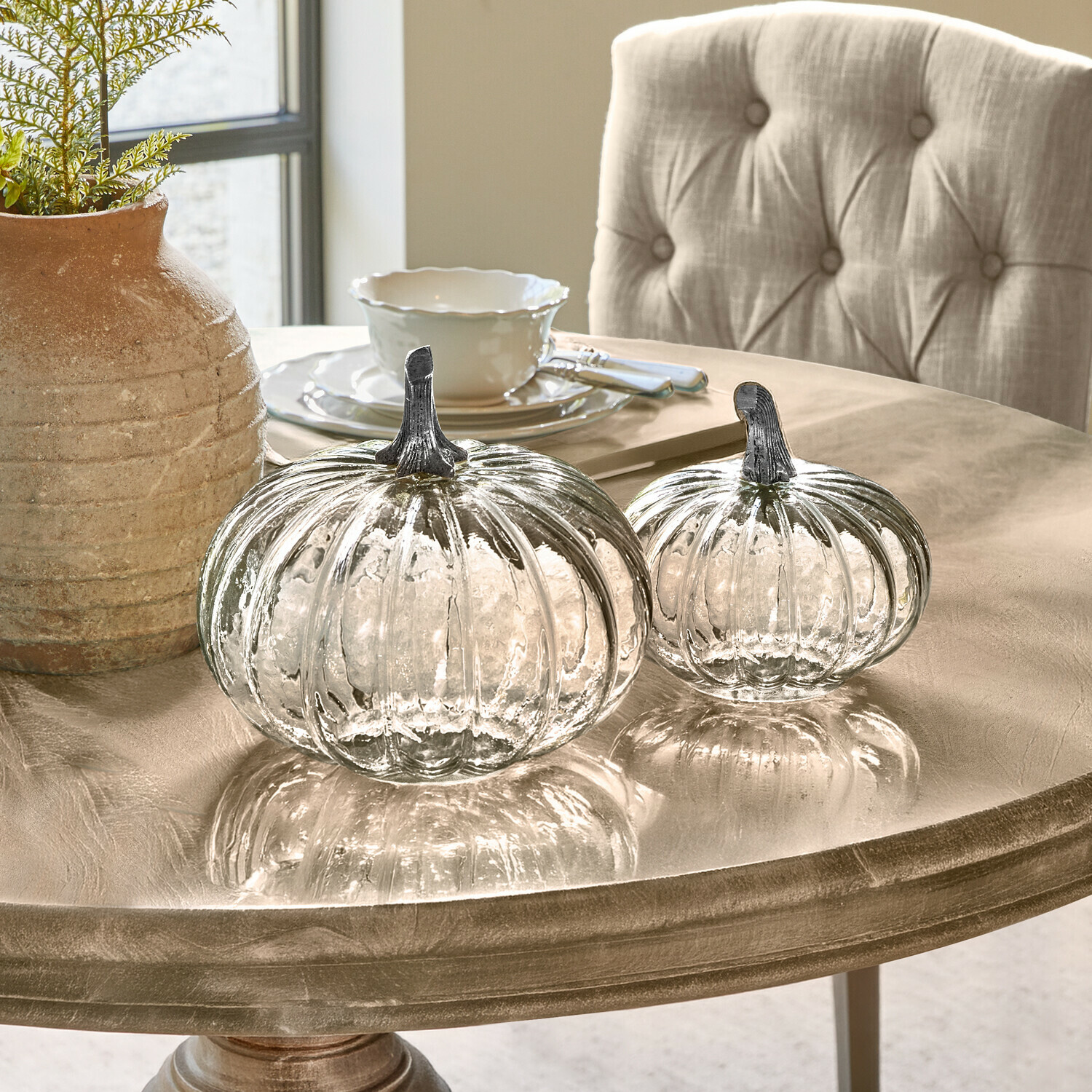 Set de 2 calabazas Perlouin