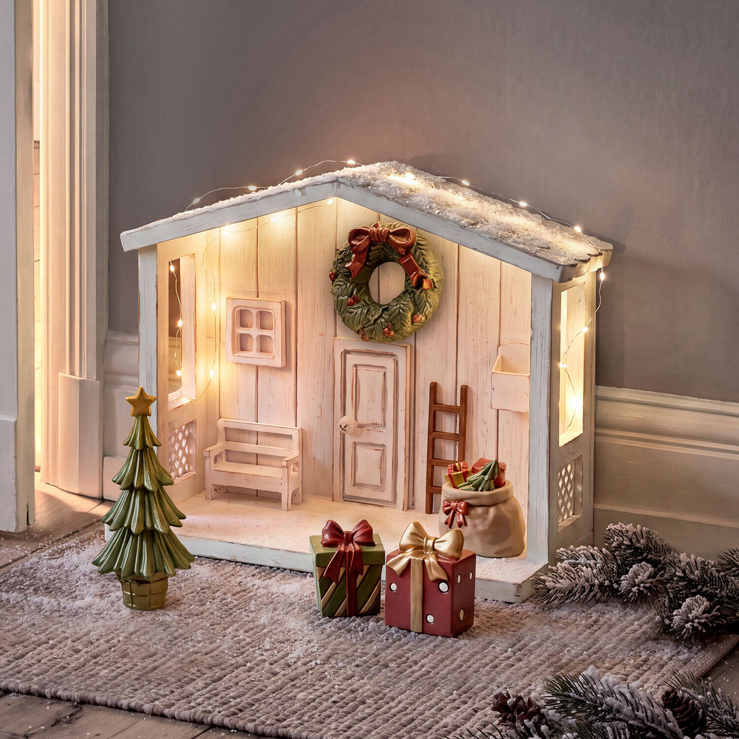 Set de 5 adornos navideños Nuuksi