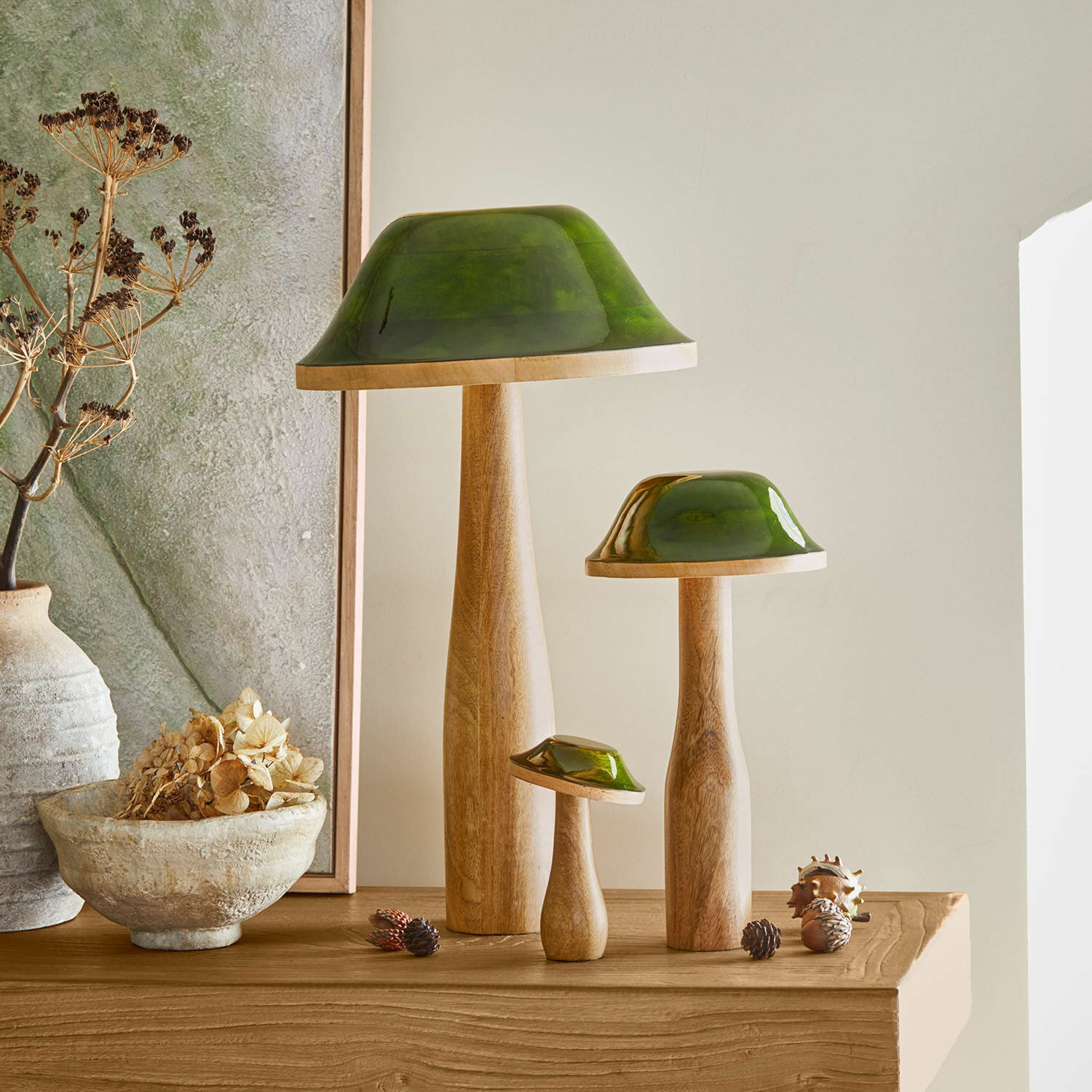 Set de 3 setas decorativas Kivalor