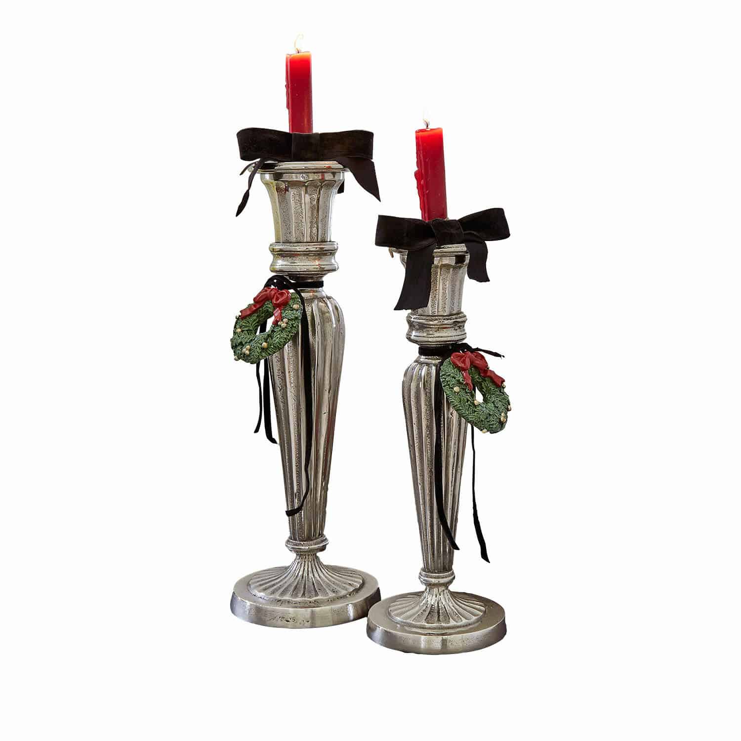 Set de 2 candeleros Zahfira