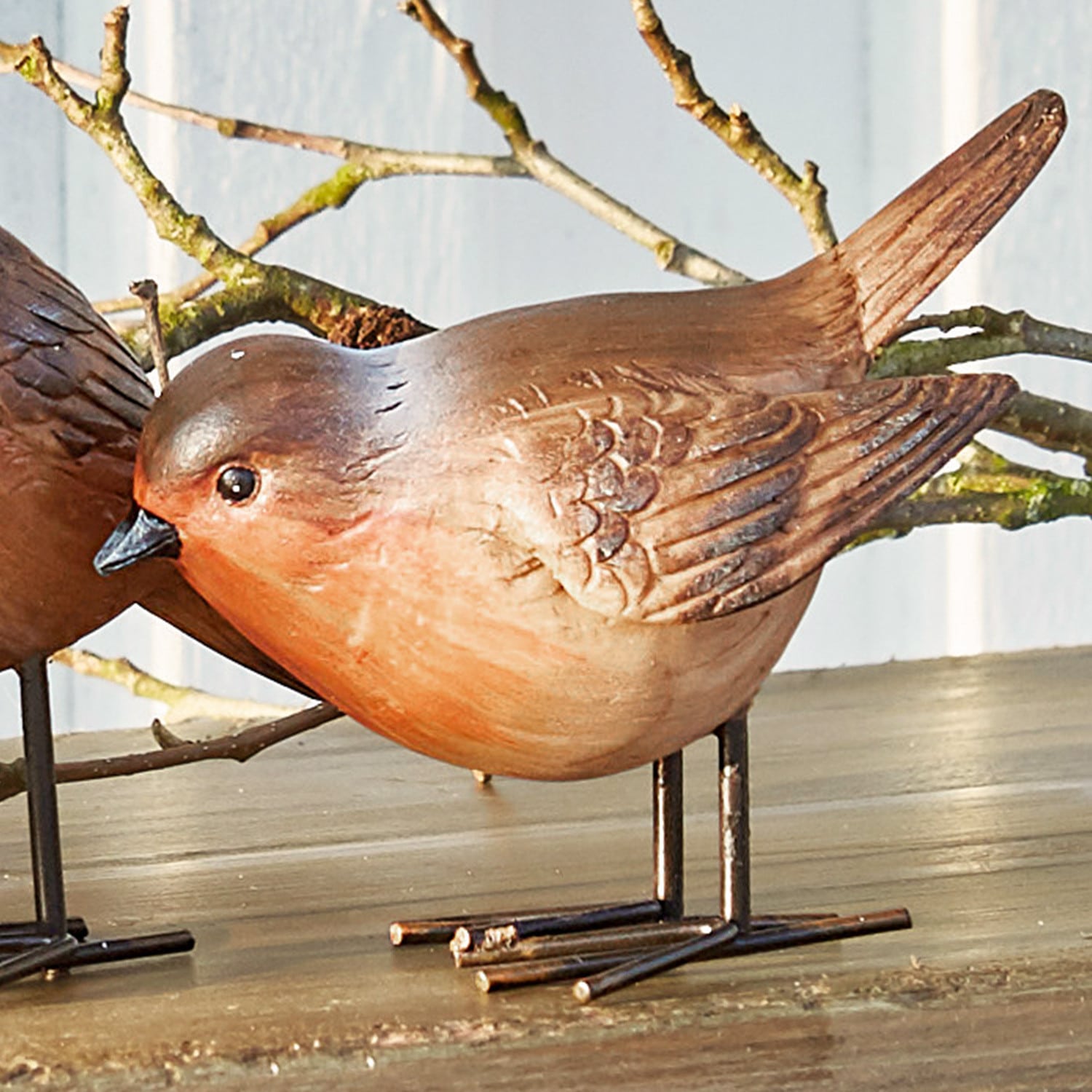 Set de 4 pájaros Siblings