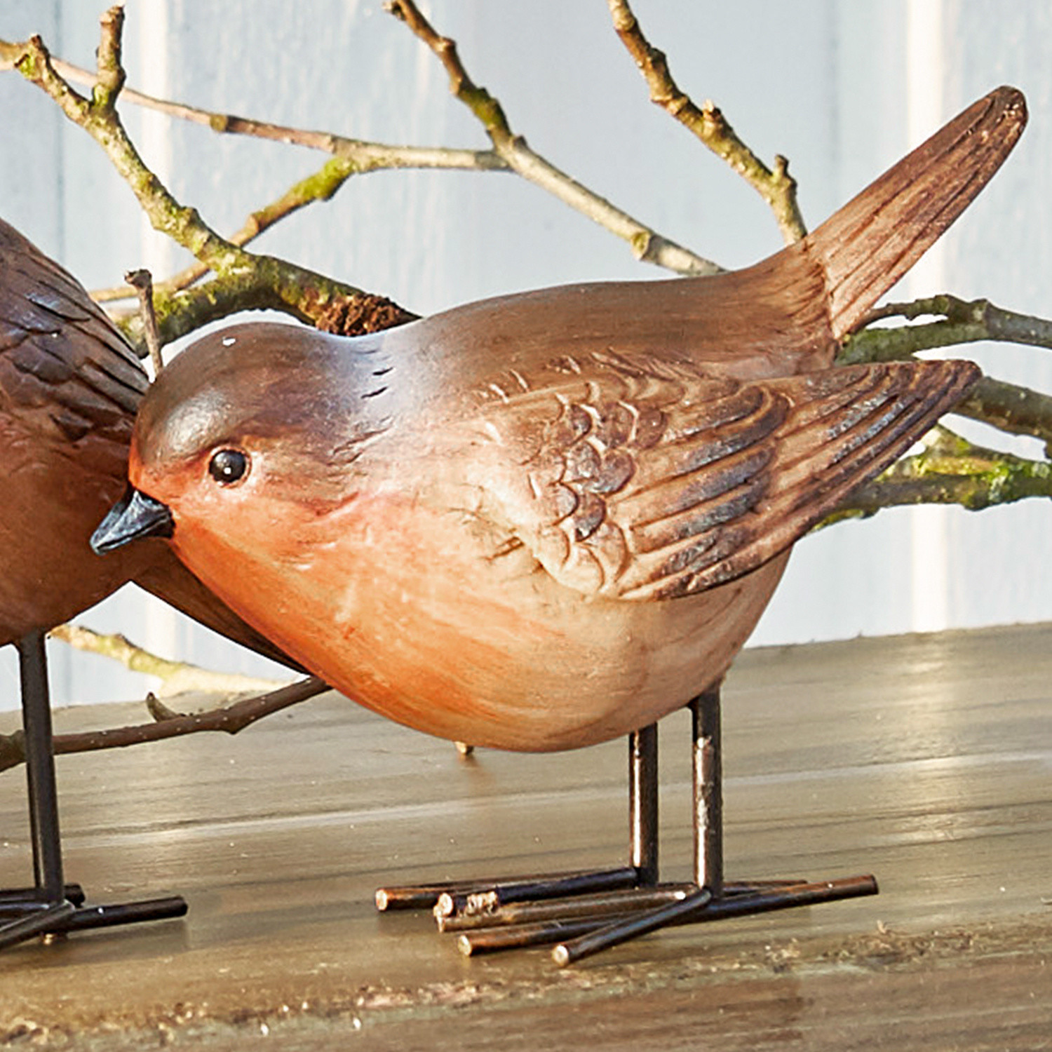 Set de 4 pájaros Siblings