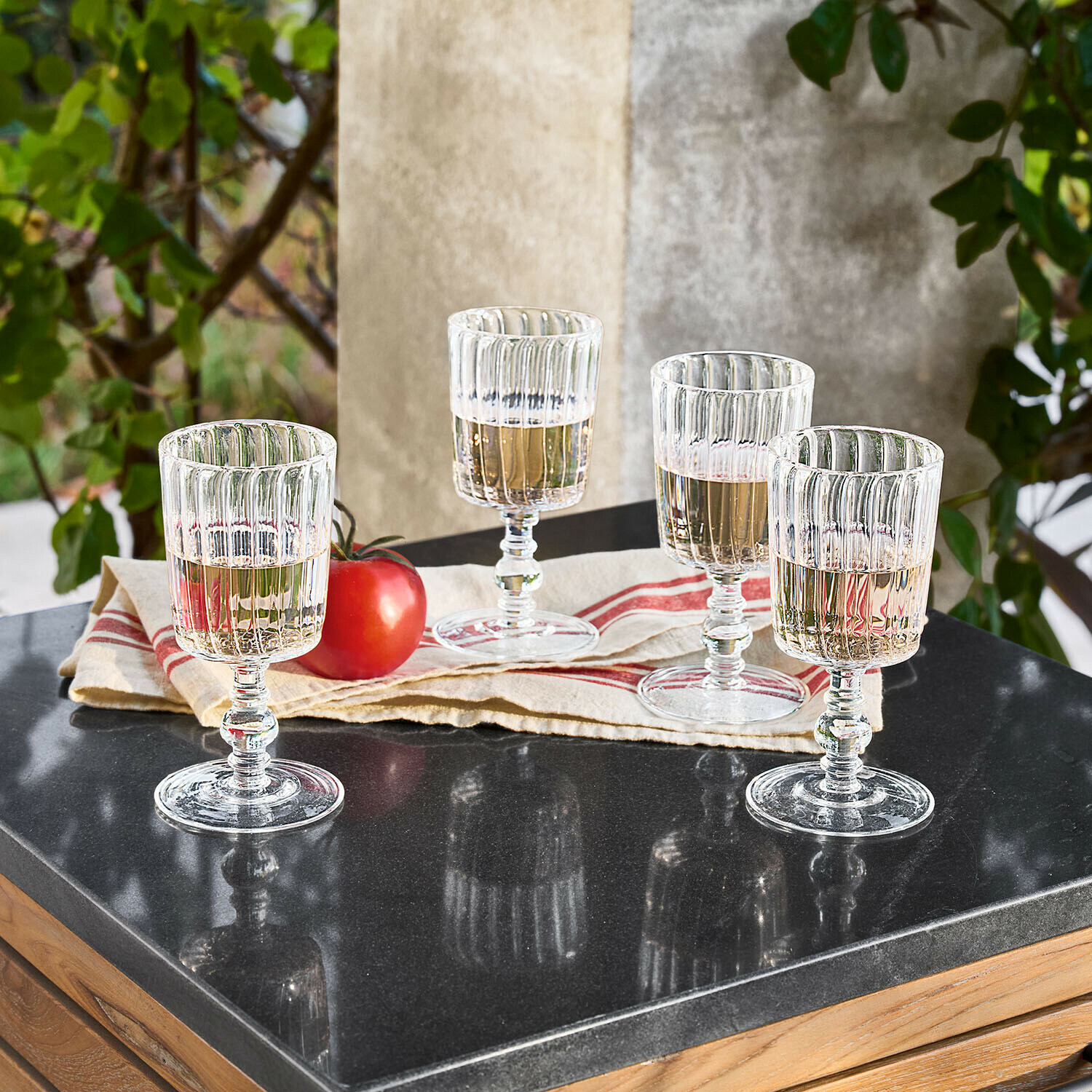 Set de 4 copas Lianzo