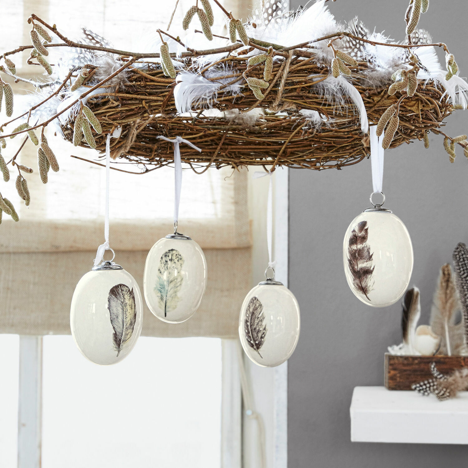 Set de 4 huevos de Pascua Bergaf