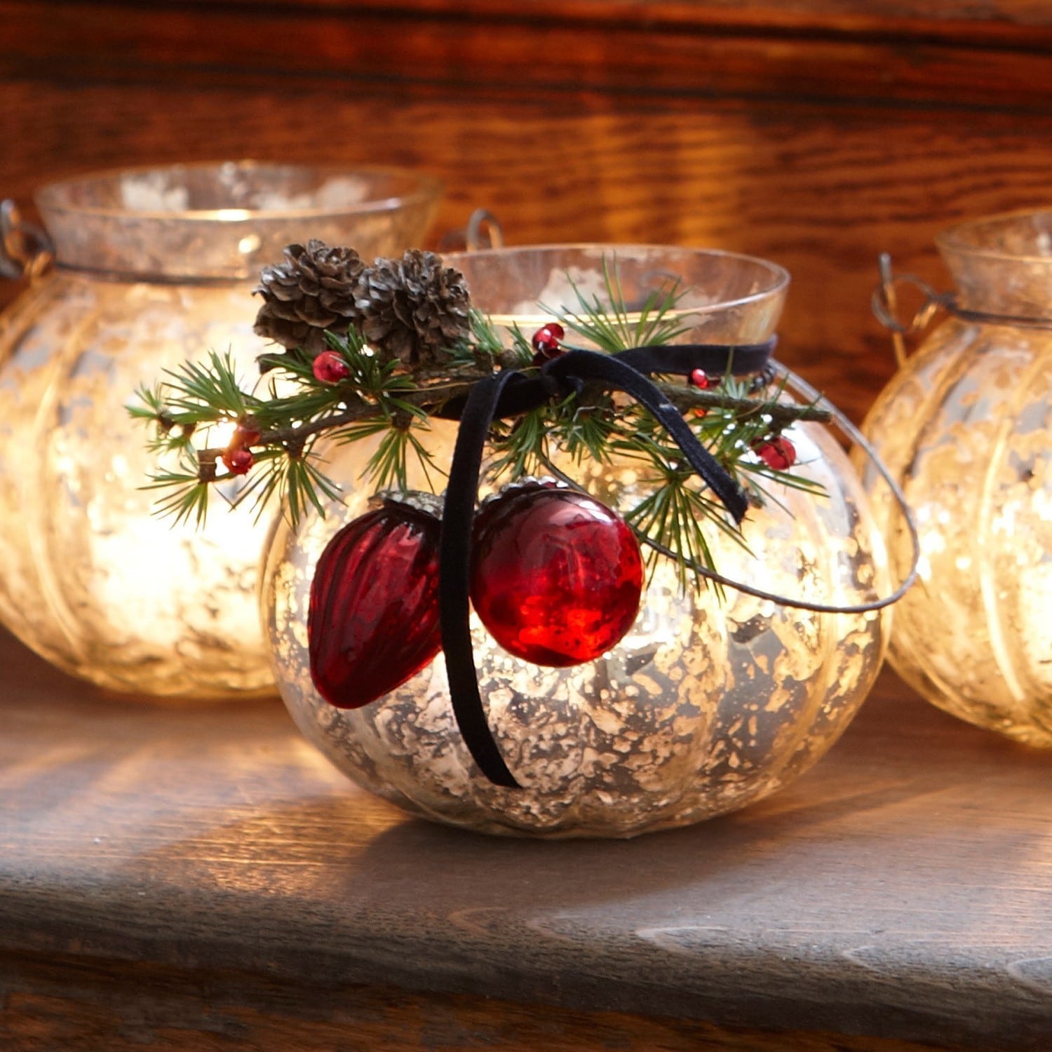 Set de 6 adornos navideños Levier