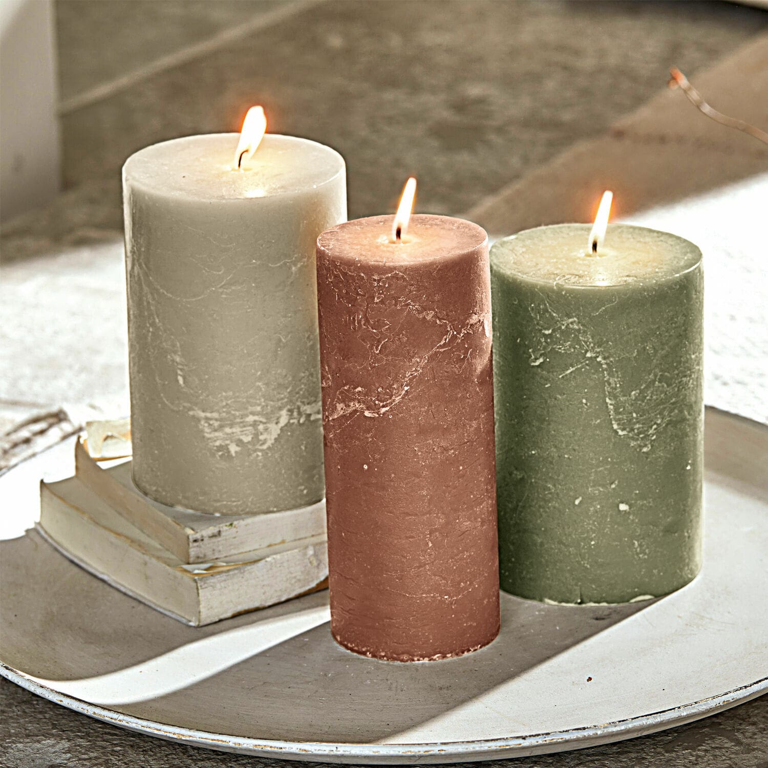 Set de 3 velas Salis
