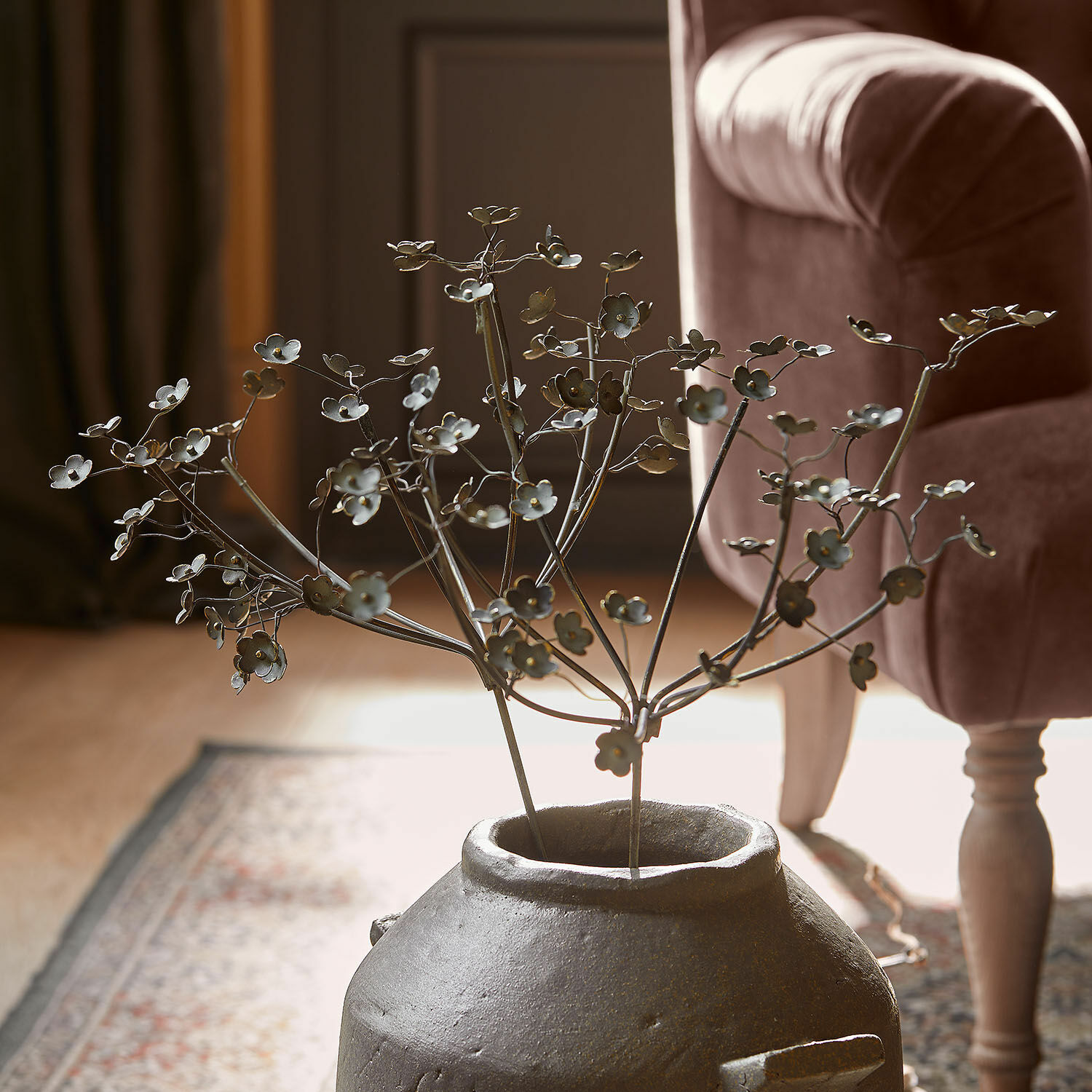 Set de 2 flores decorativas Basmirah