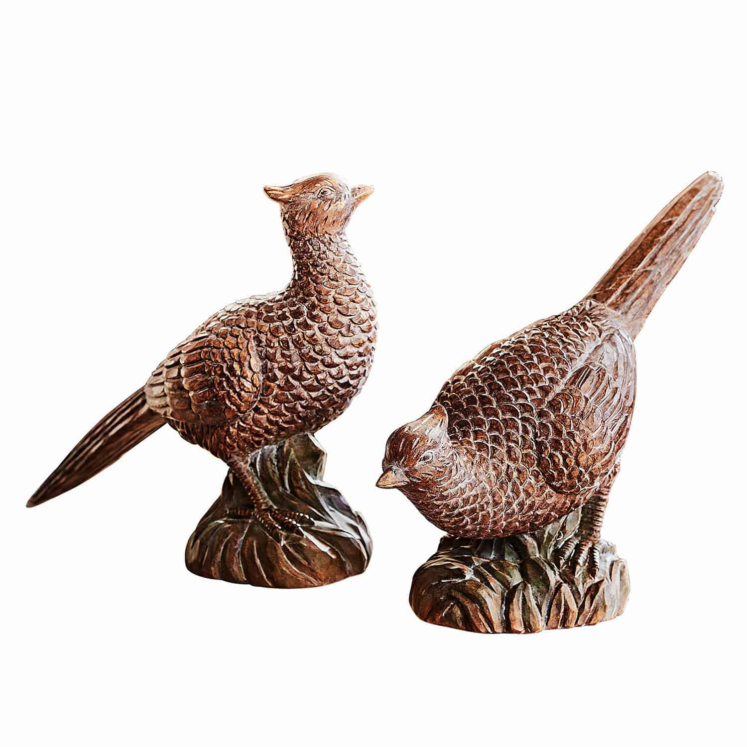 Set de 2 pájaros decorativos Vivoso