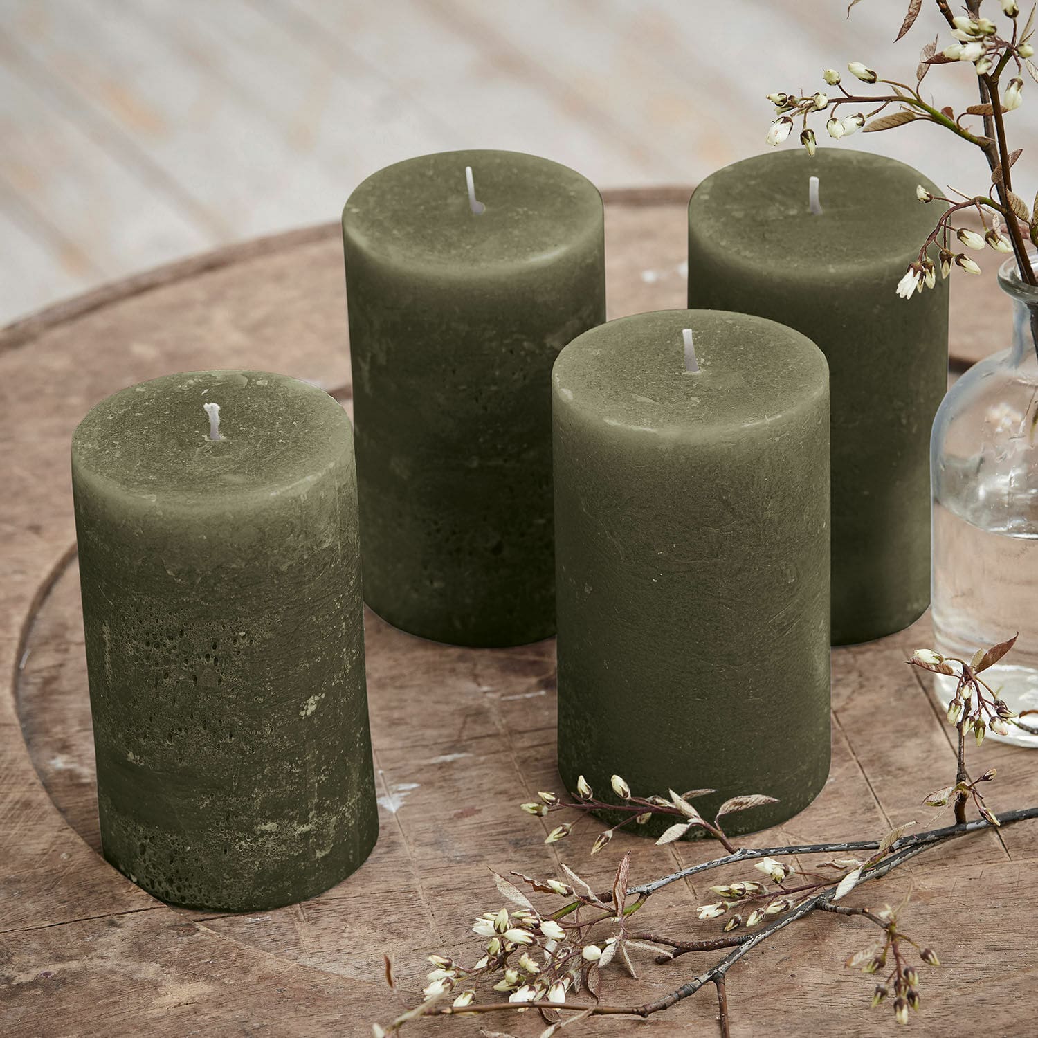Set de 4 velas Braga