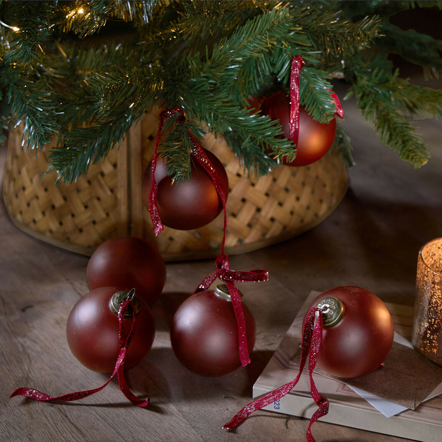 Set de 6 bolas de Navidad Sephore