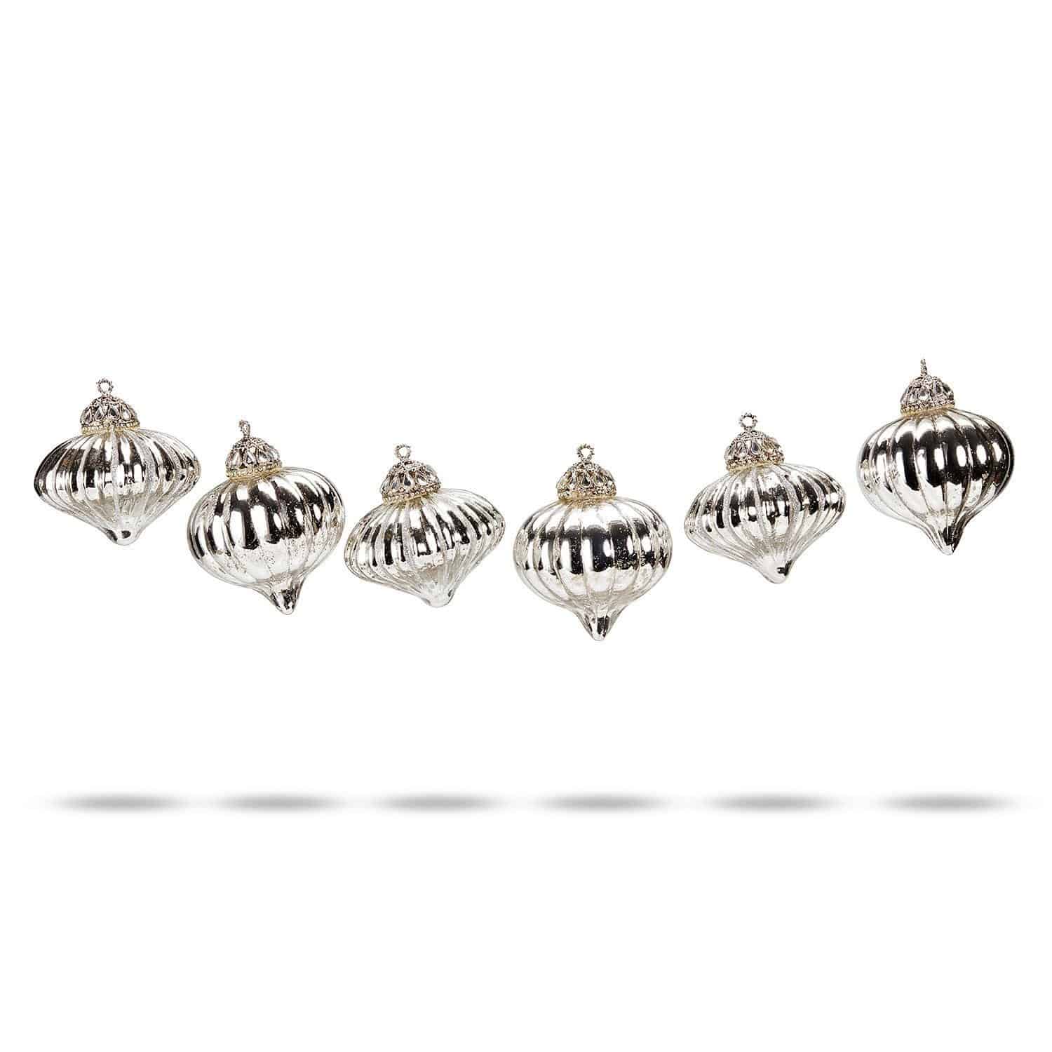Set de 6 adornos navideños Mourens
