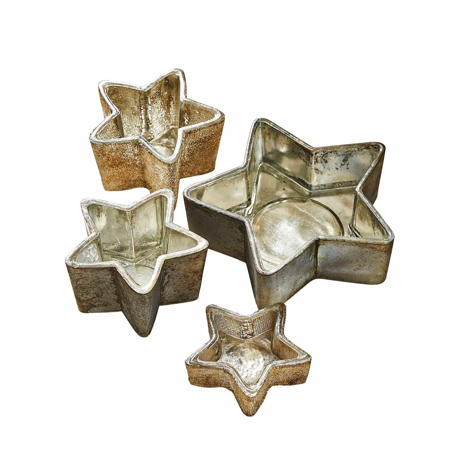 Set de 4 portavelas Thervel