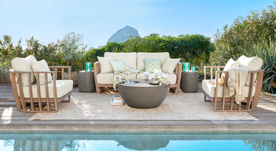 Un paraíso junto a la piscina