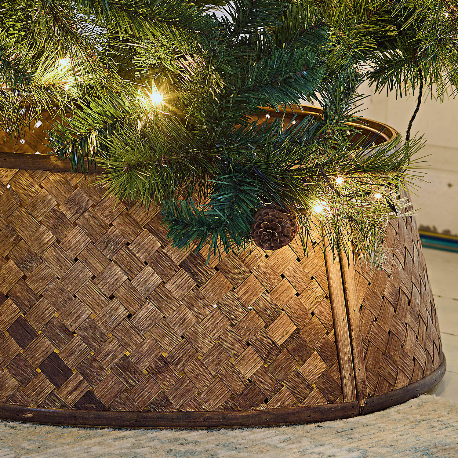 Cesta para árbol de Navidad Eden