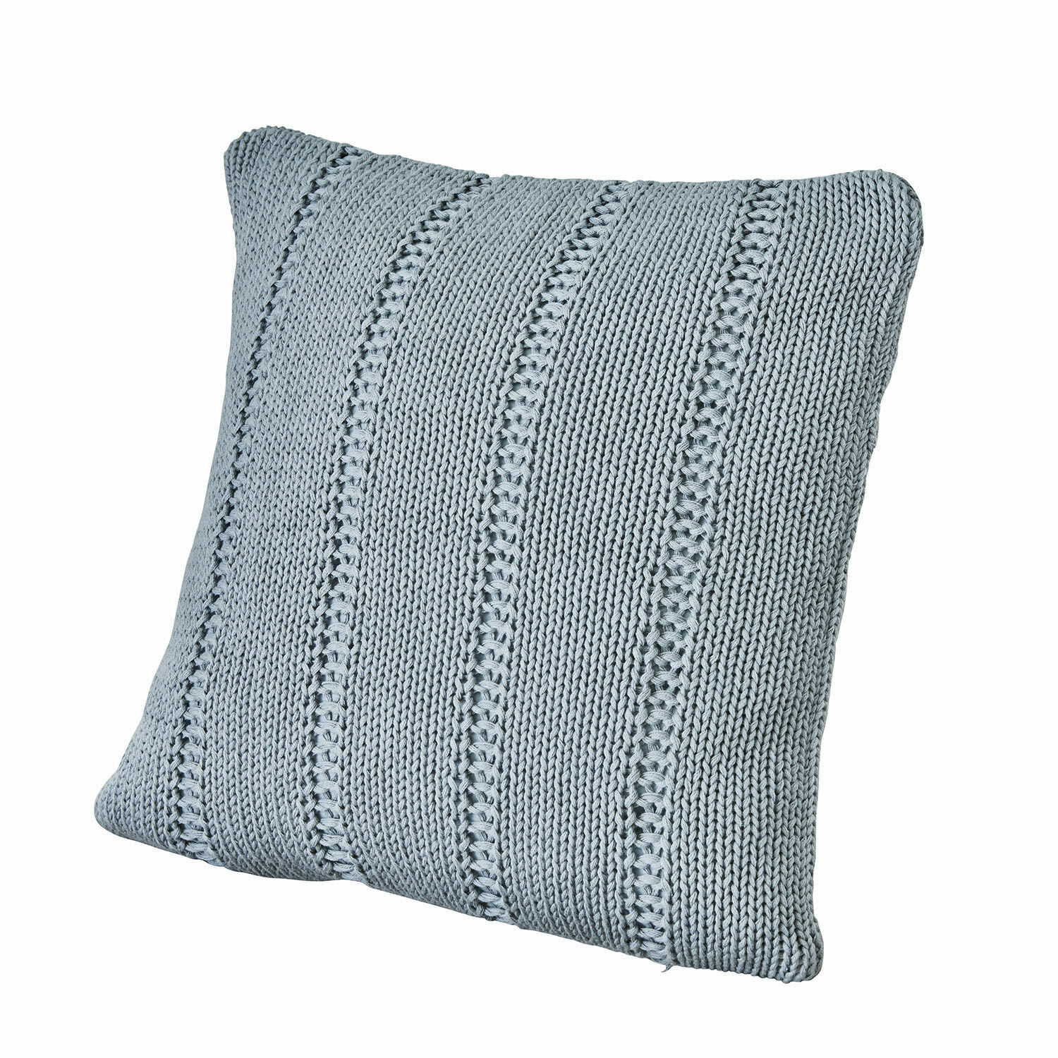 Funda de cojín Lémeré Cojín decorativo gris de algodón tejido con textura suave para salón y dormitorio