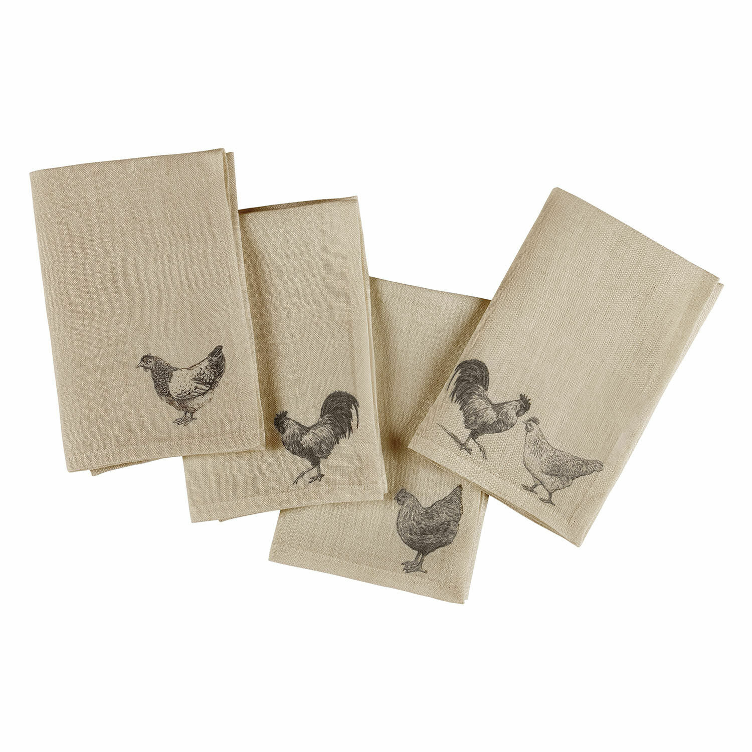 Set de 4 servilletas Walorine