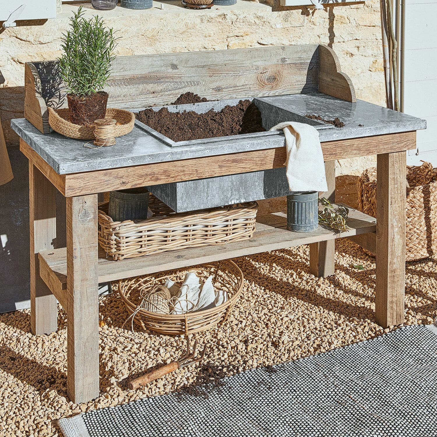 Mesa de jardinería Pive
