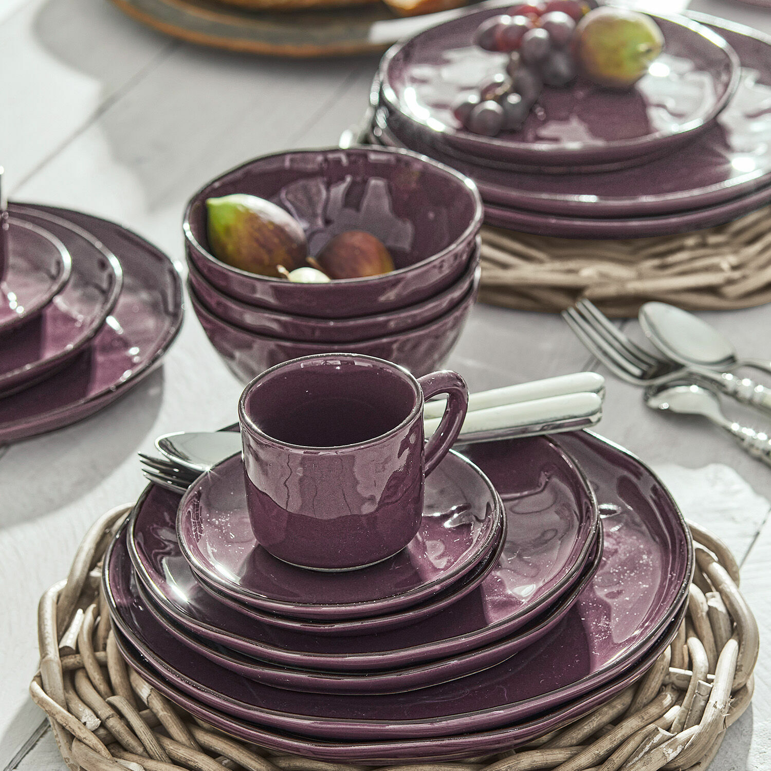 Set de 30 piezas de vajilla Biarré