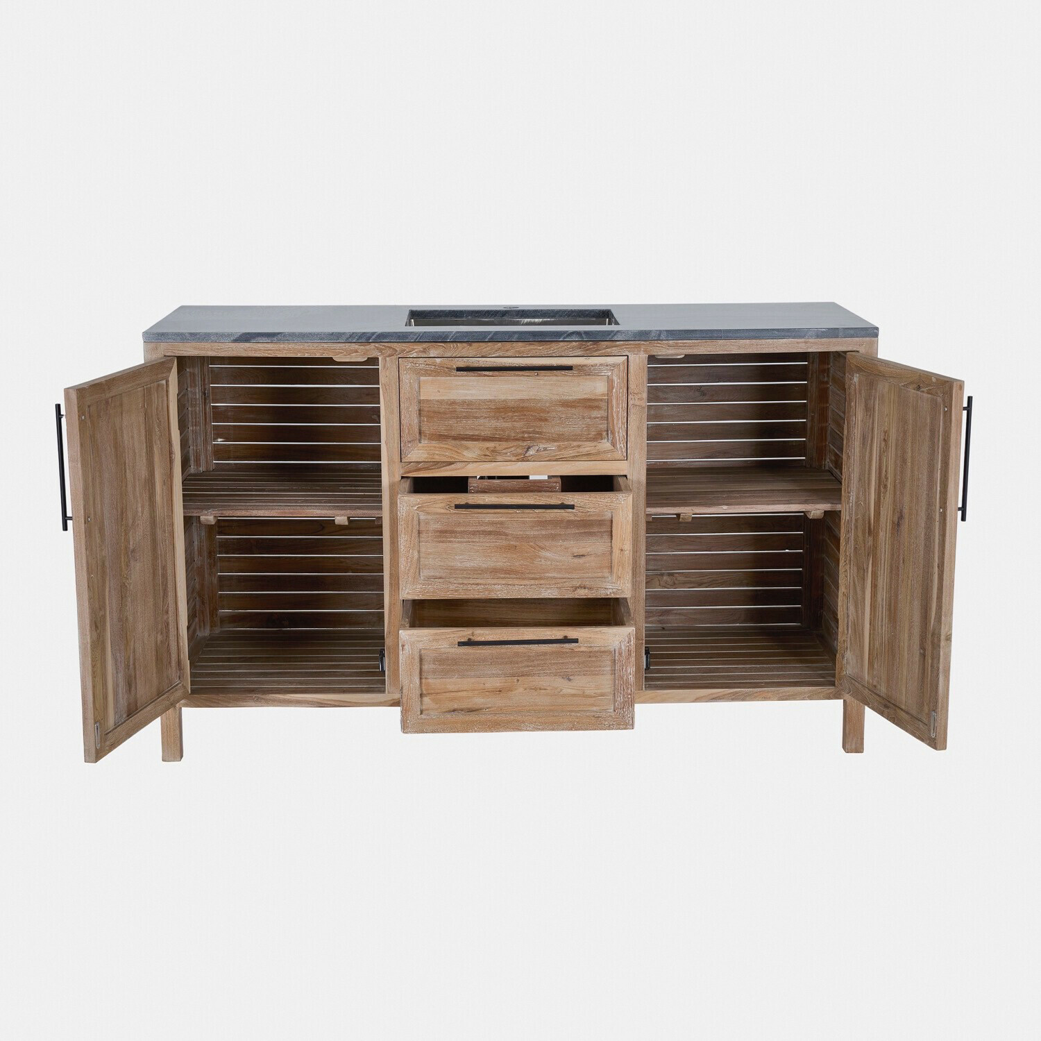 Mueble de cocina exterior con fregadero Corviano