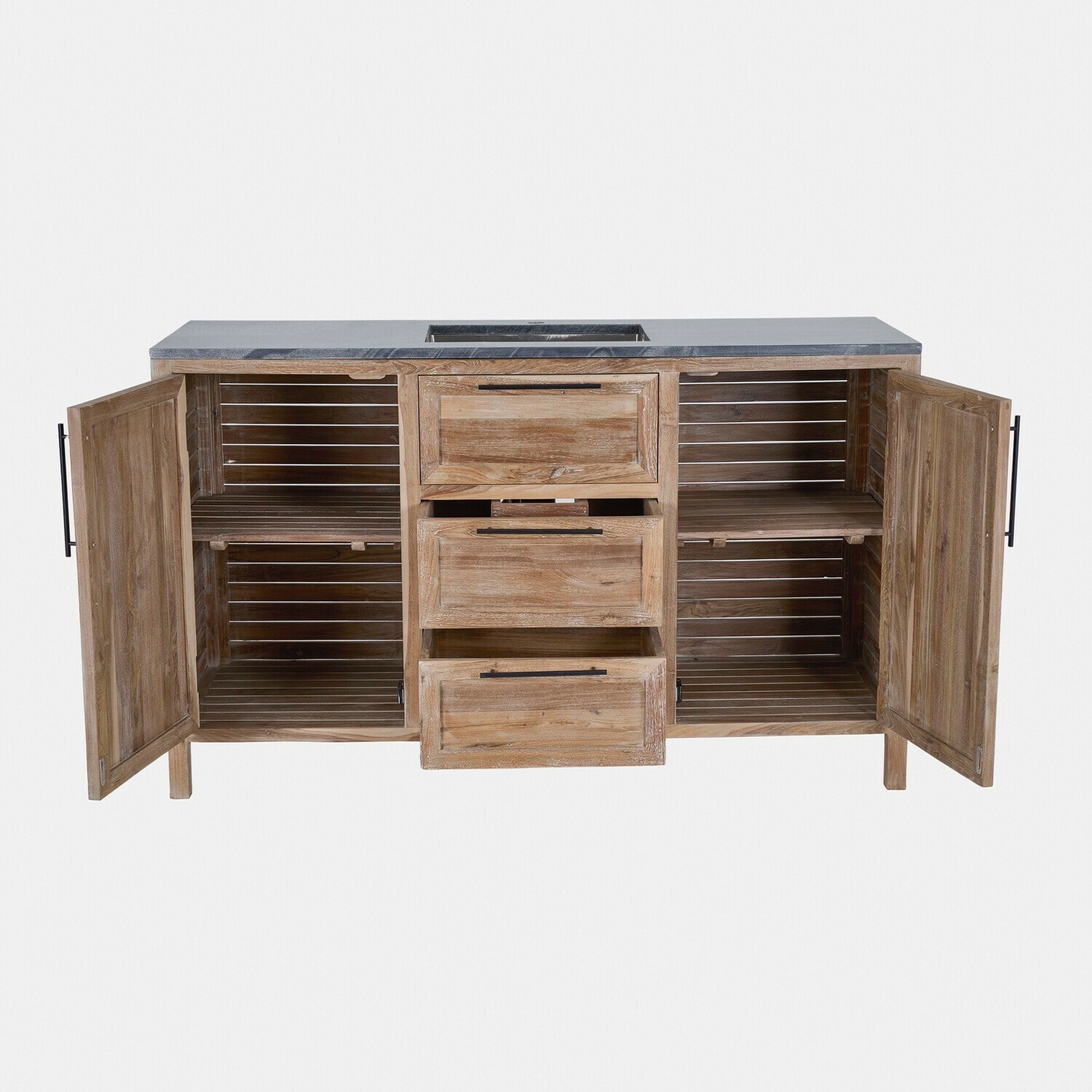 Mueble de cocina exterior con fregadero Corviano