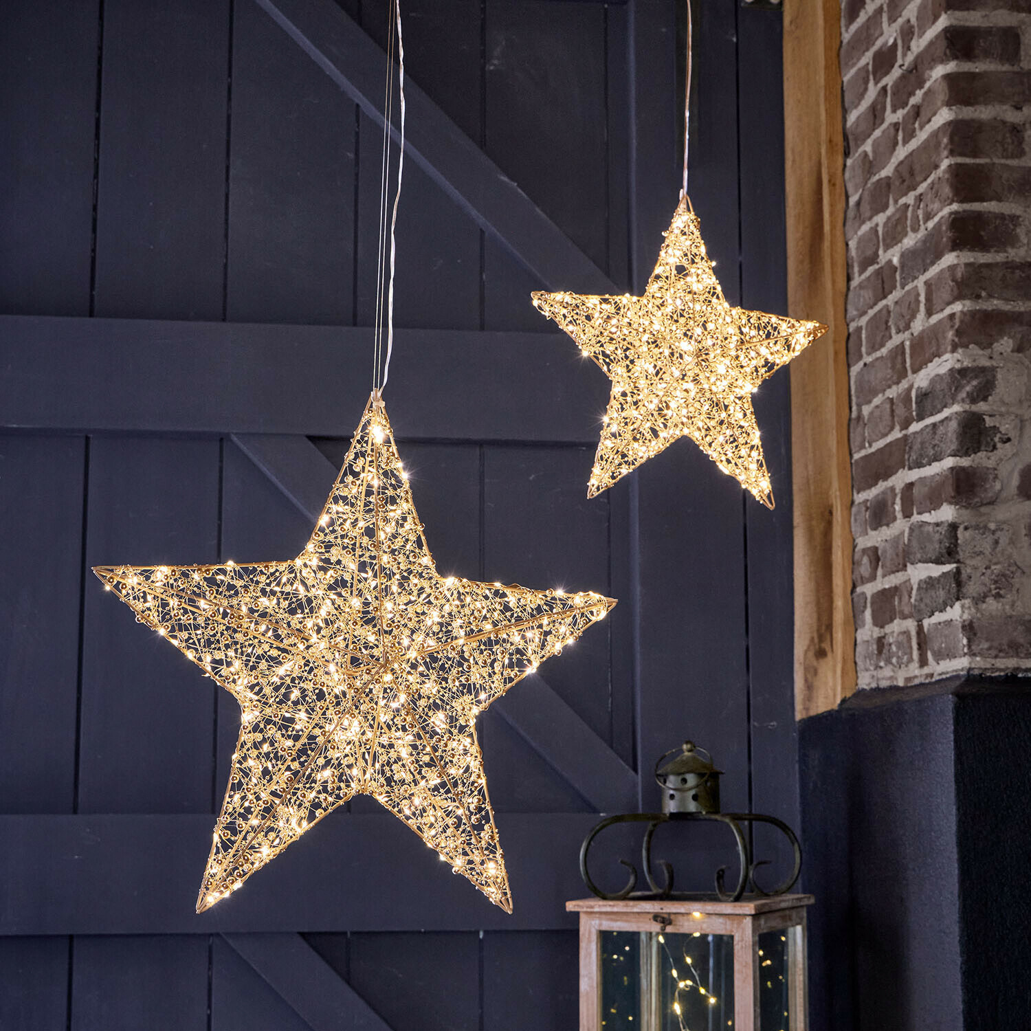 Set de 2 estrellas LED Brightens Set de 2 estrellas LED Brightens