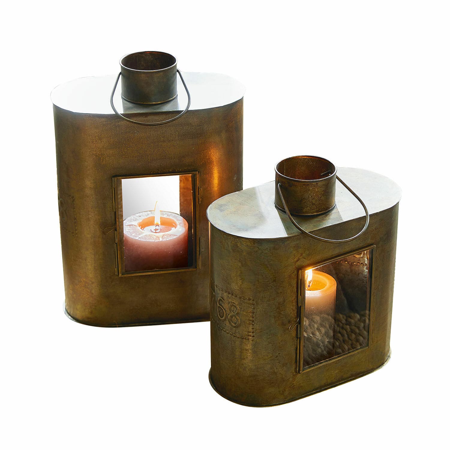 Set de 2 faroles Gemaingoutte