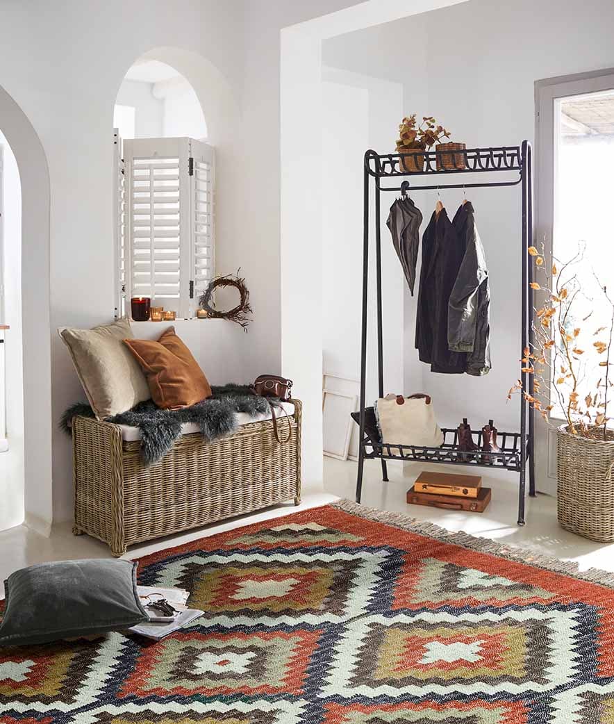 Mueble recibidor con personalidad