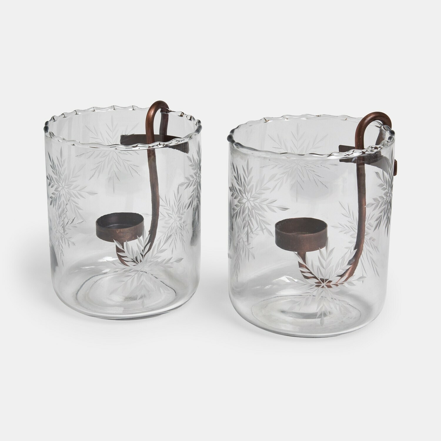 Set de 2 portavelas Elorien Set de 2 portavelas Elorien