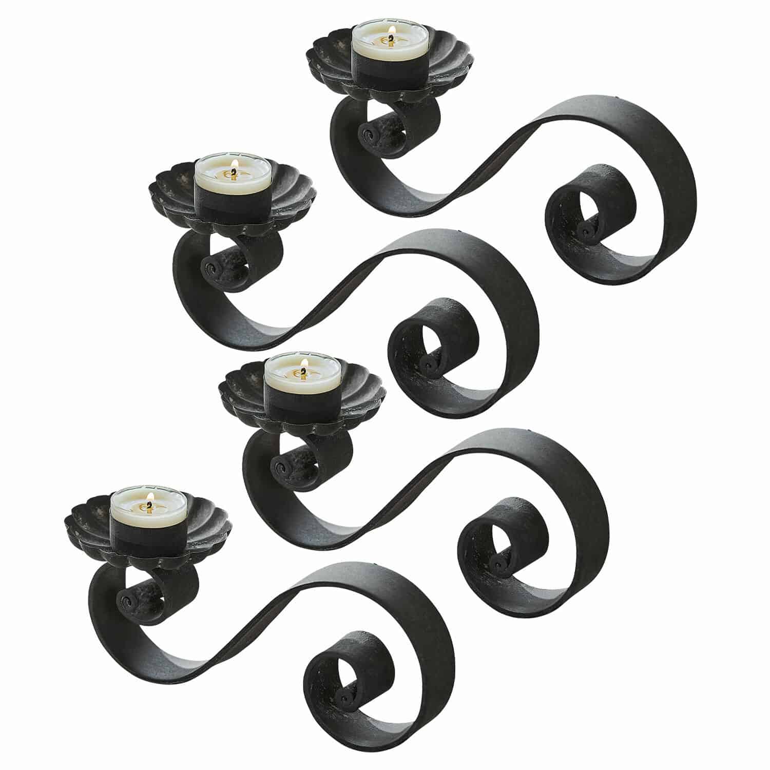 Set de 4 candeleros Vorelin