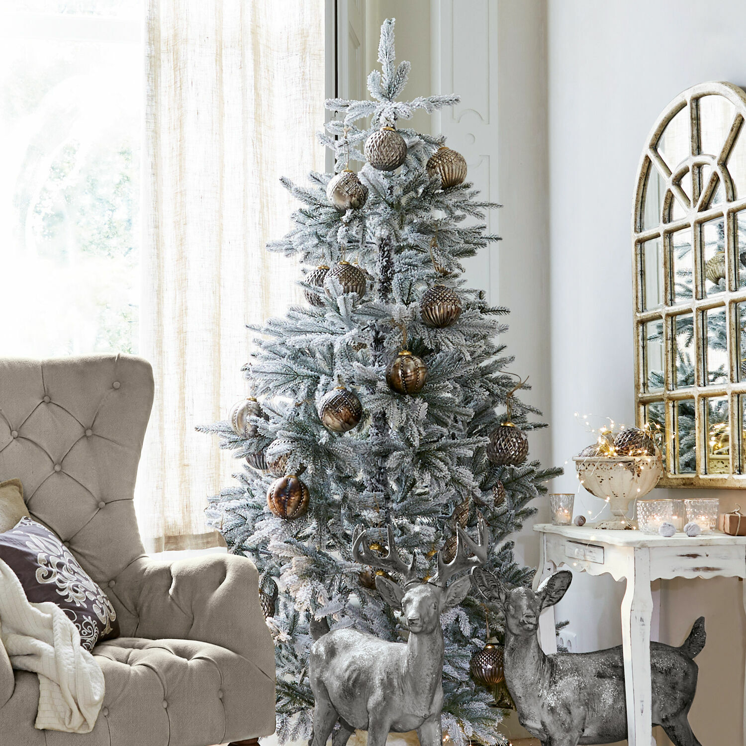 Set de 3 adornos navideños Silverlake