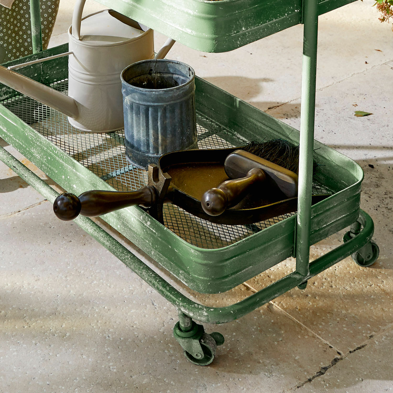 Carrito con ruedas para plantas Deonte