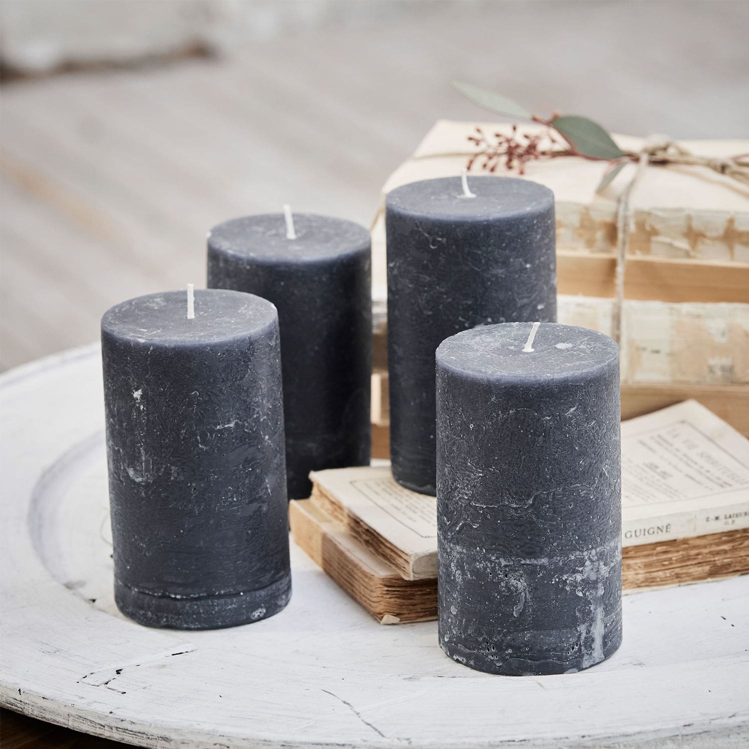 Set de 4 velas Braga
