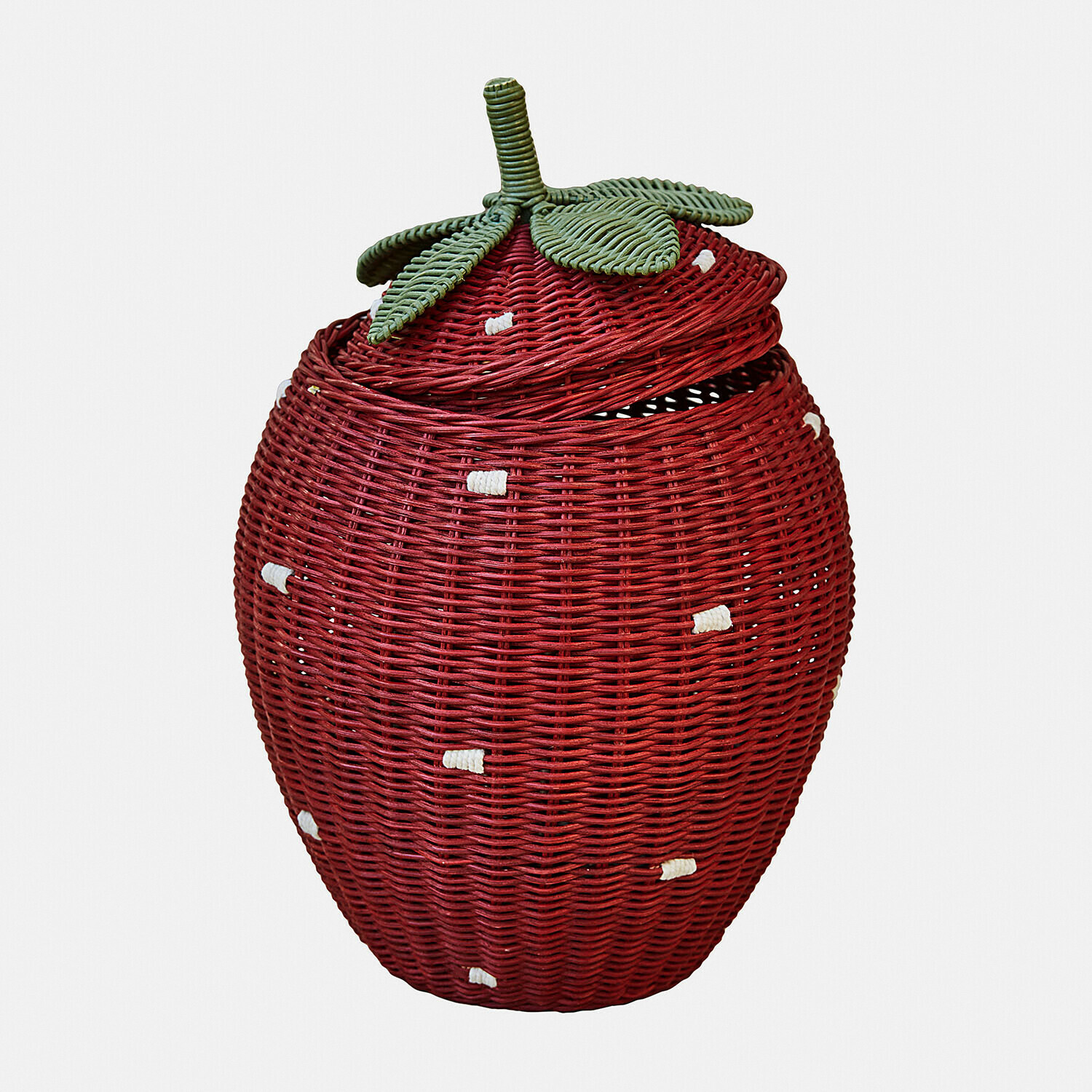 Cesta con forma de fresa Giggleberry