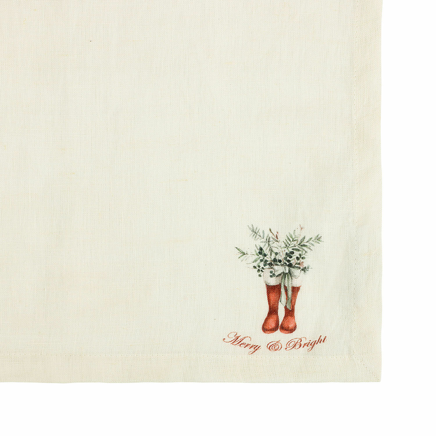 Set de 4 servilletas Merry & Bright