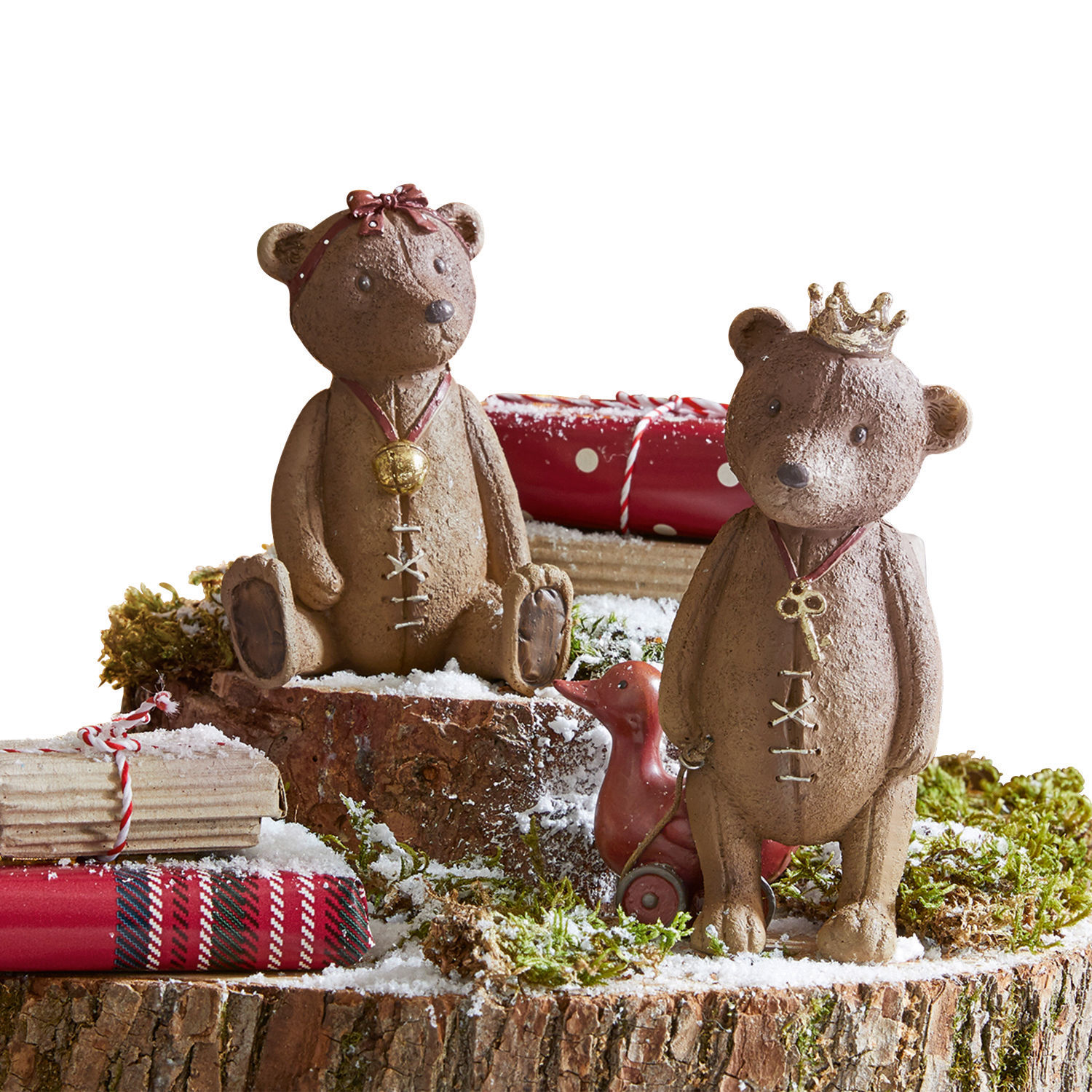 Set de 2 osos decorativos Bonnal